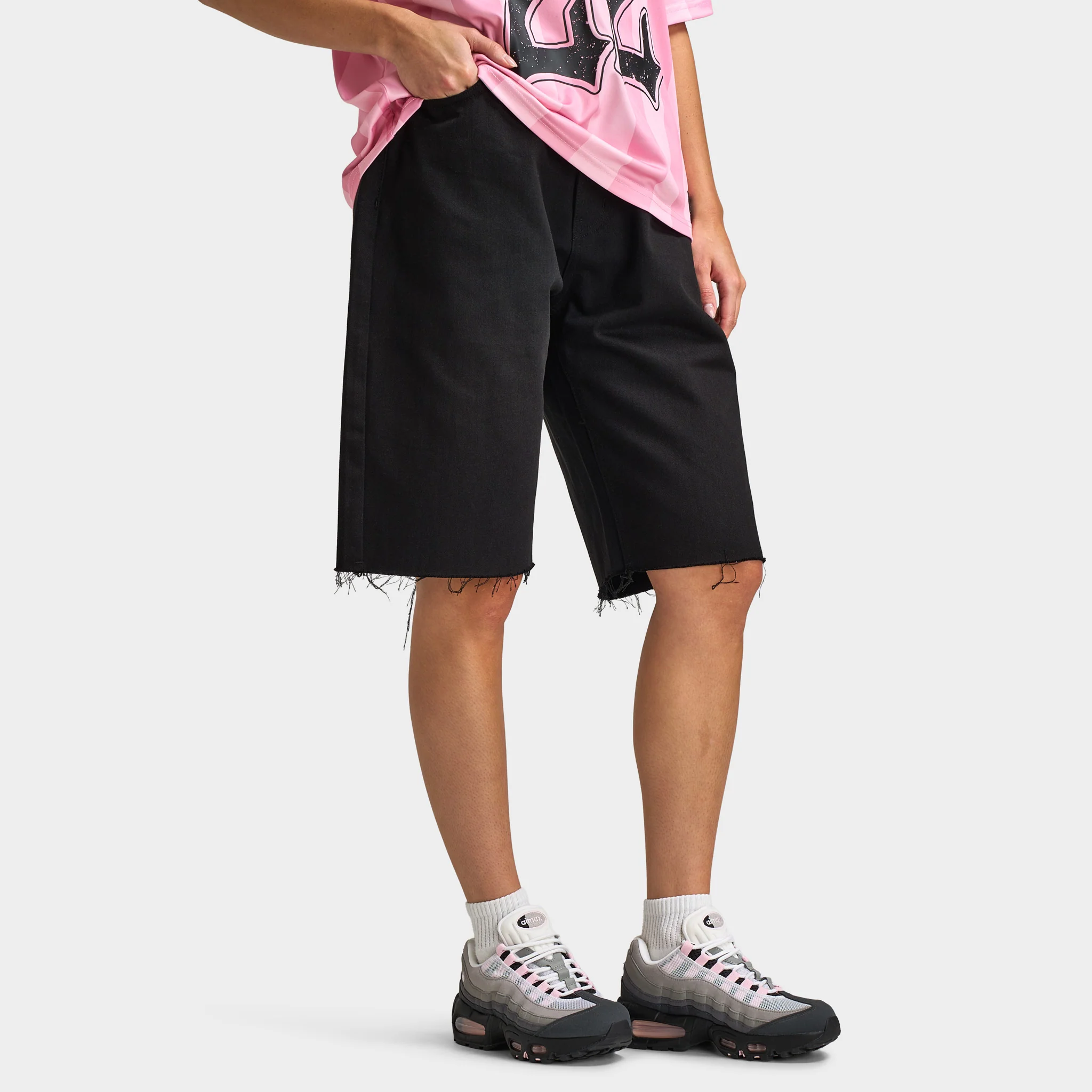 Supply & Demand Bleek Jort / Washed Black Denim - Image 3