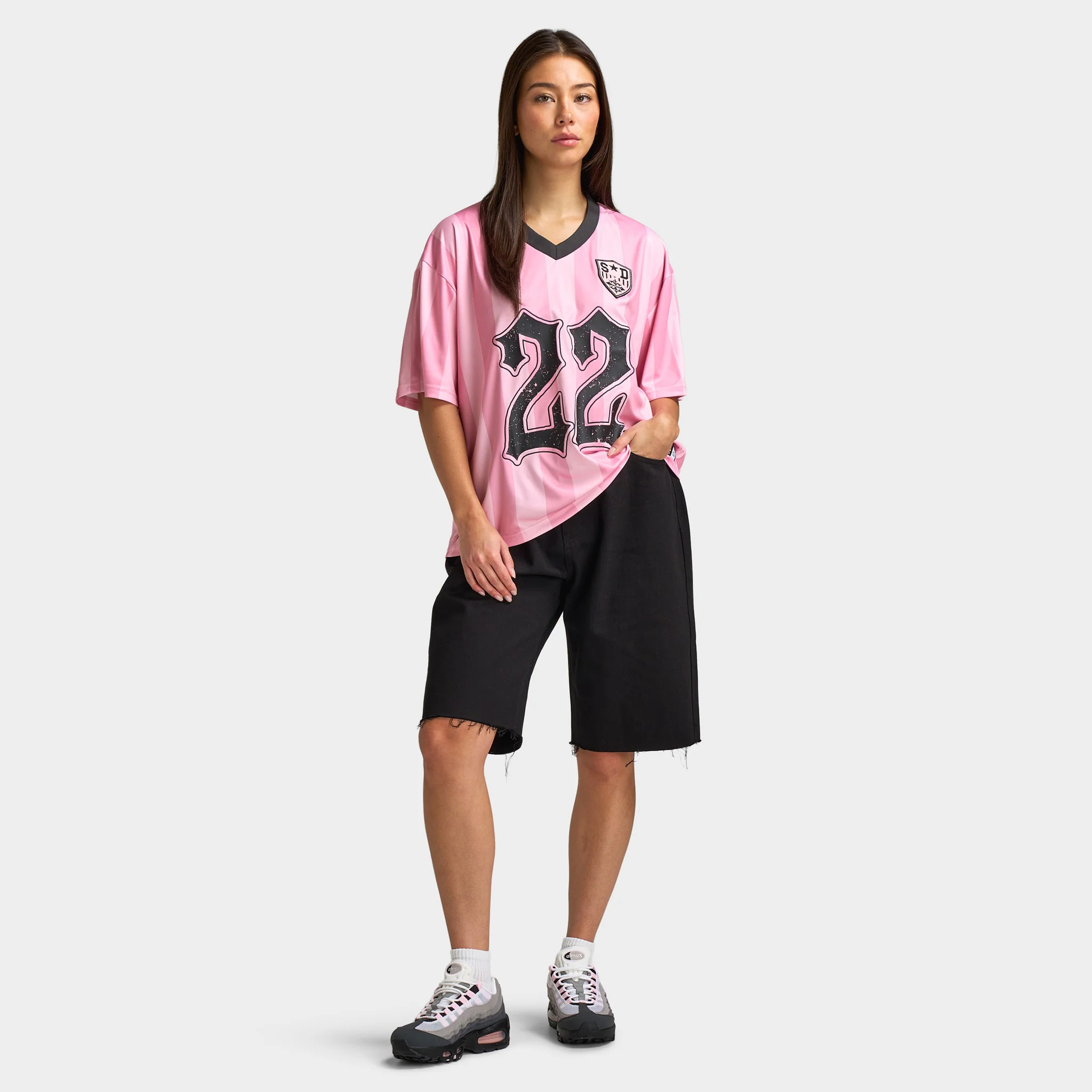 Supply & Demand Bleek Jort / Washed Black Denim - Image 6
