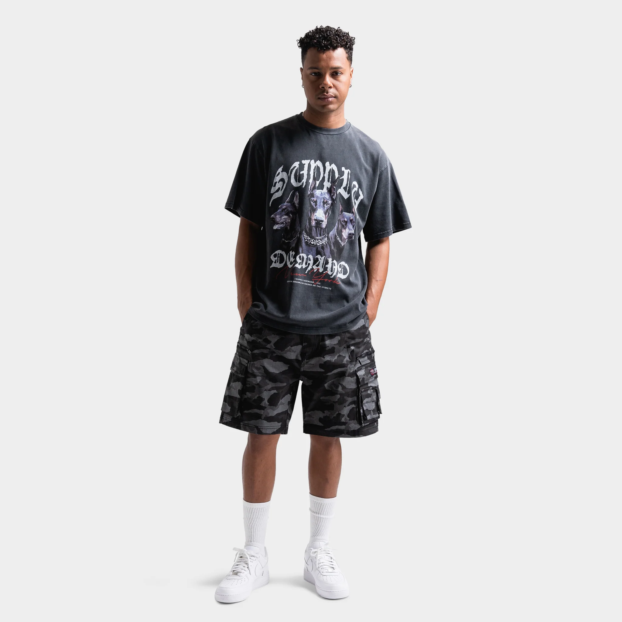 Supply & Demand Brooker T-Shirt / Black - Image 5