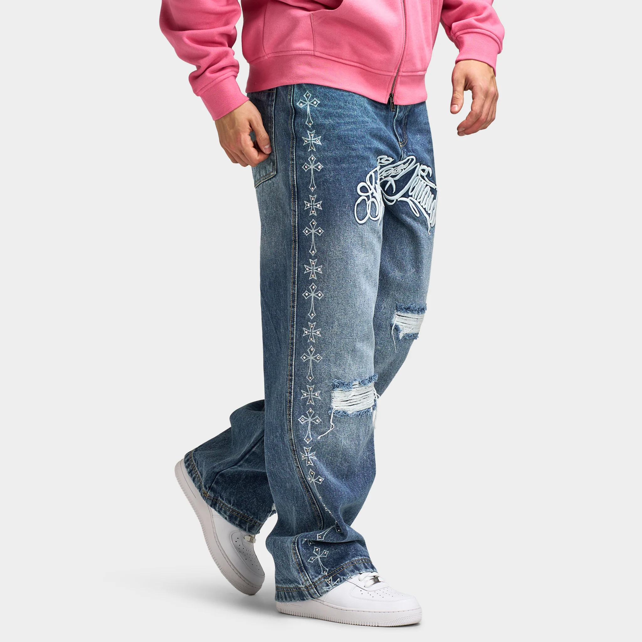Supply & Demand Cholo Jean / Light Blue Wash Denim - Image 3