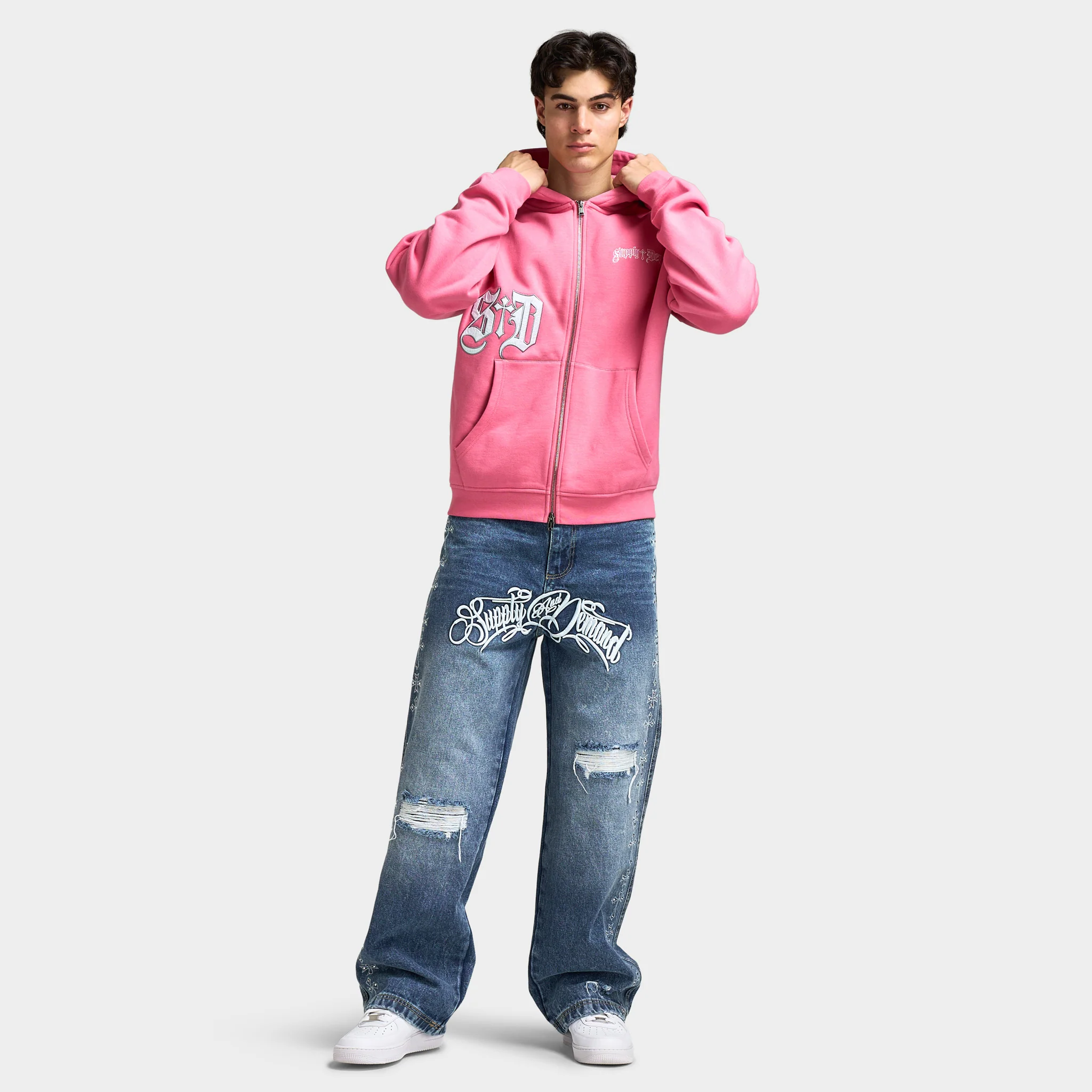 Supply & Demand Cholo Jean / Light Blue Wash Denim - Image 6