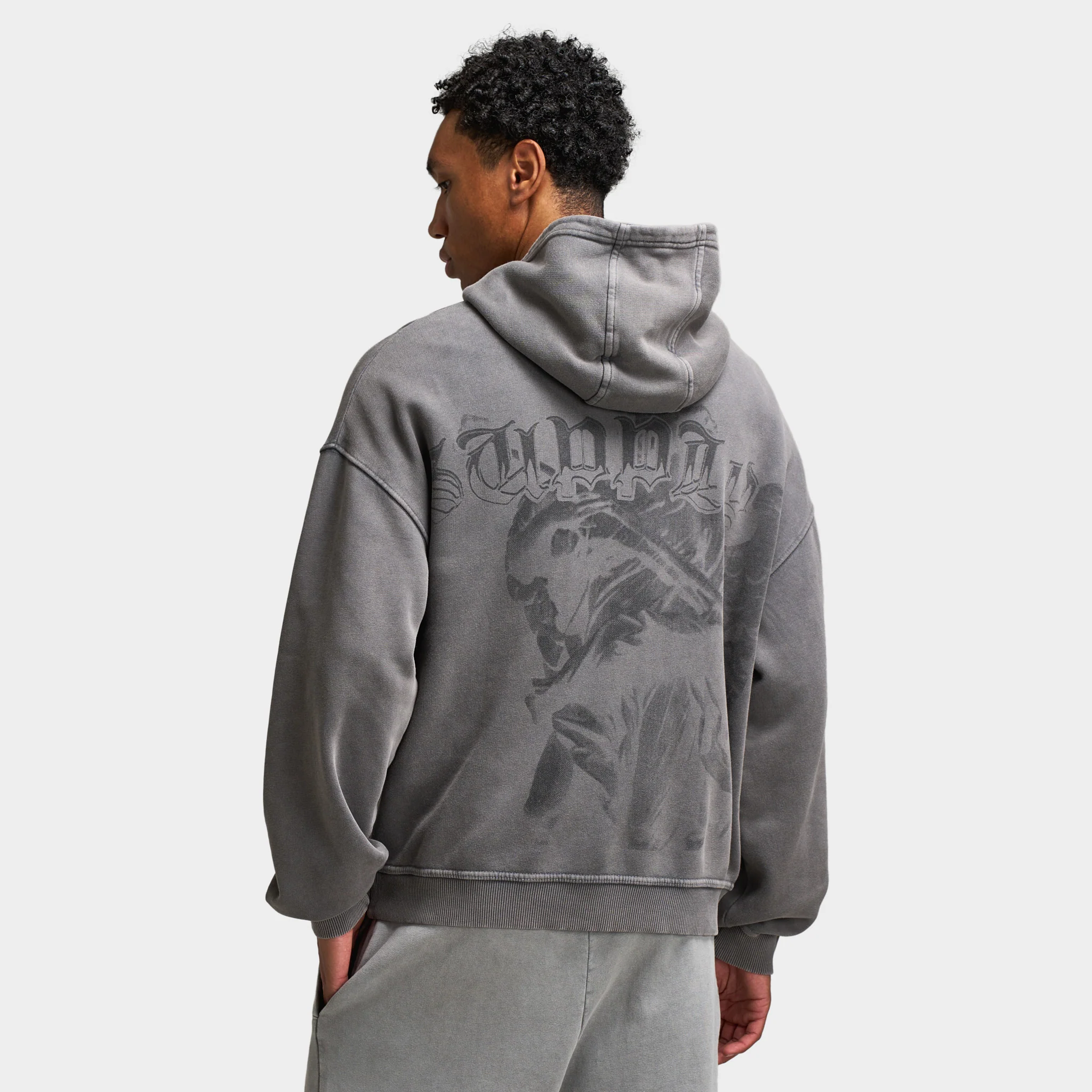 Supply & Demand Dagga Hoodie / Washed Iron Gate - Image 2
