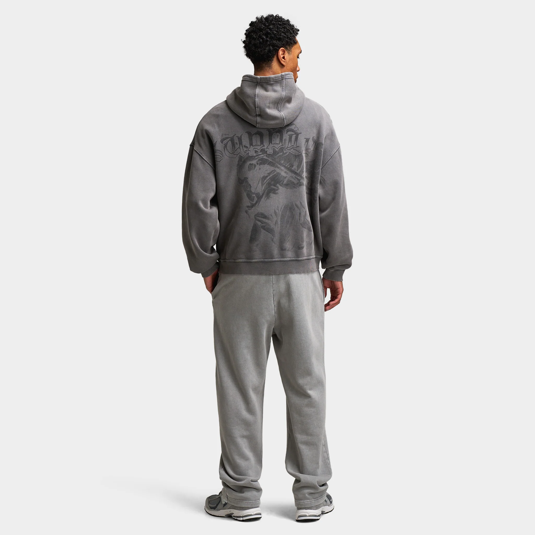 Supply & Demand Dagga Hoodie / Washed Iron Gate - Image 5
