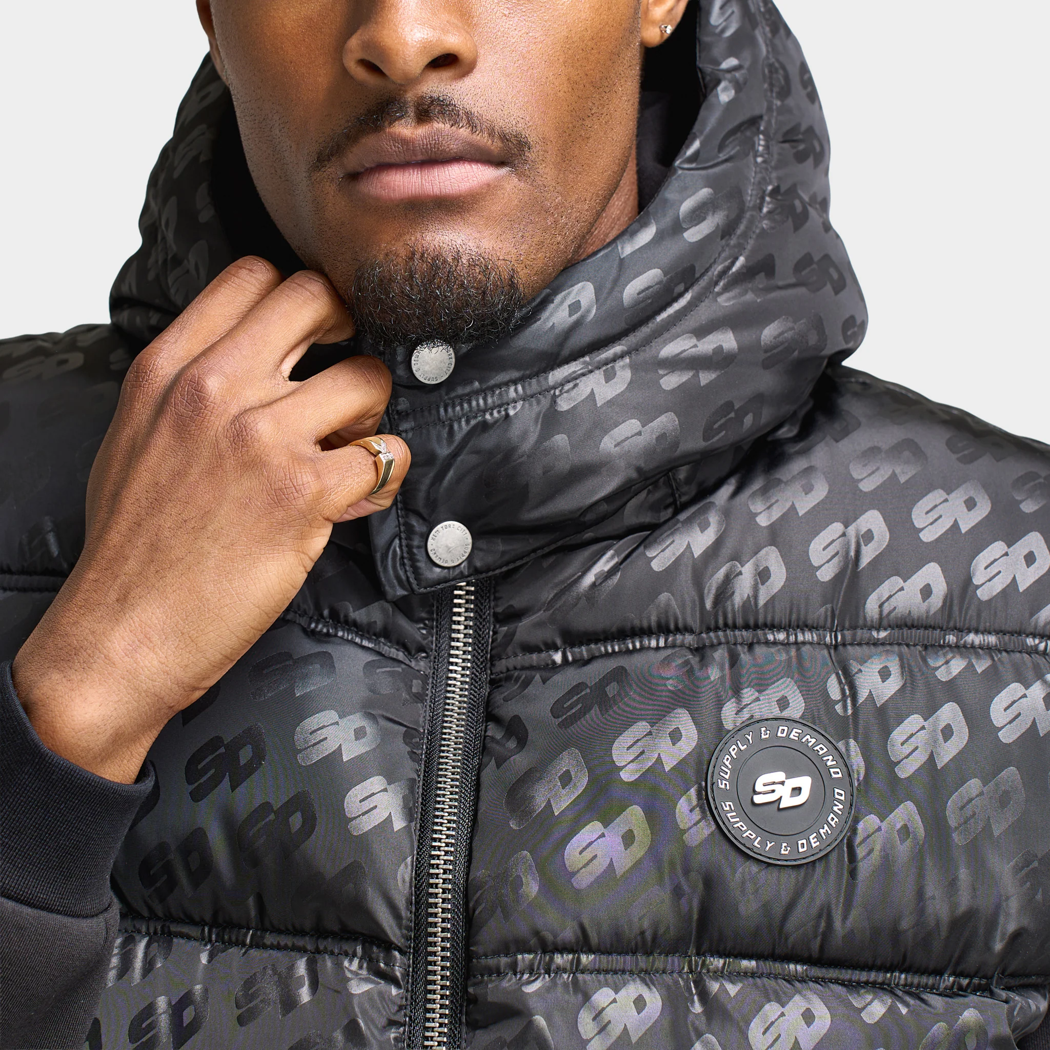 Supply & Demand Debut Gilet / Black - Image 4