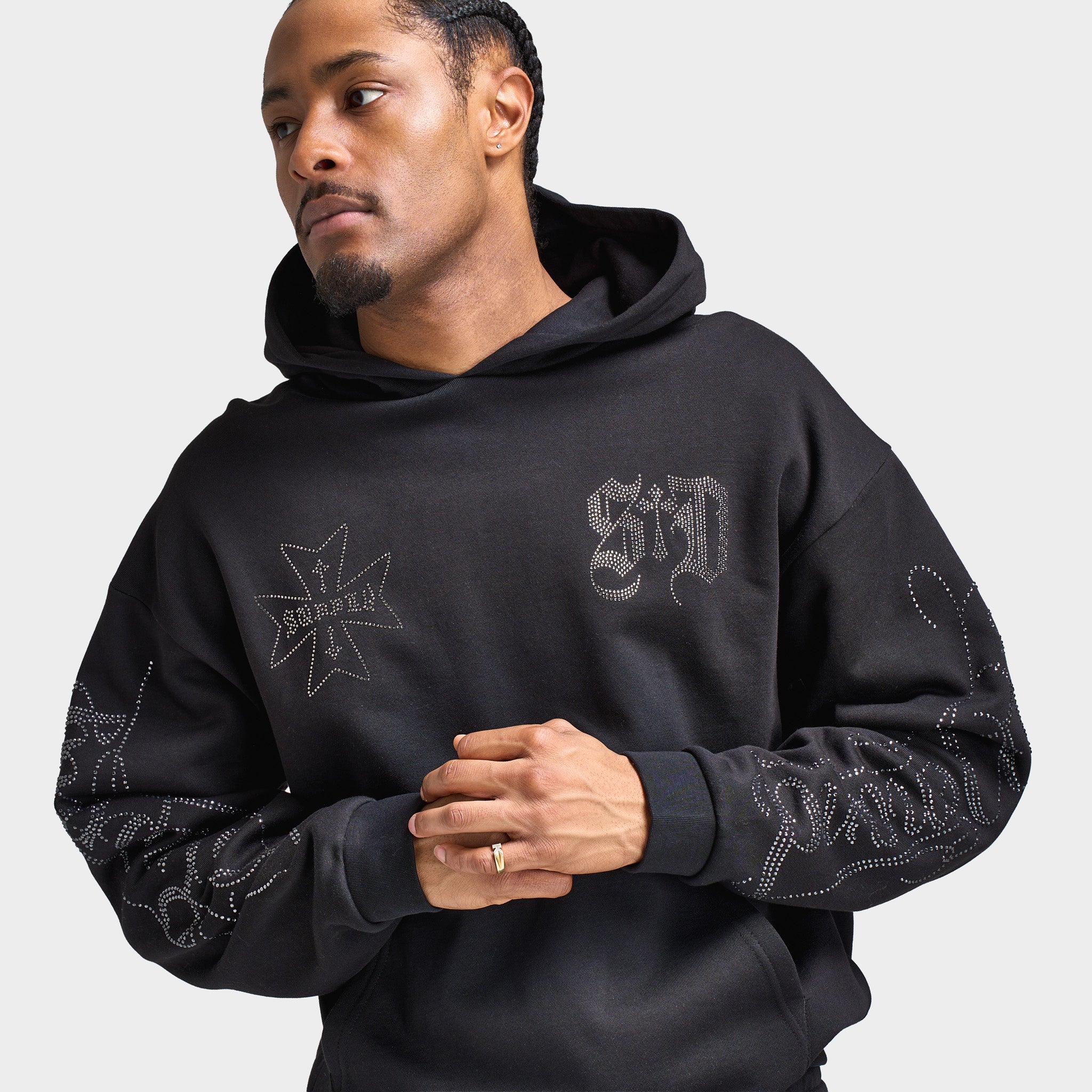 Supply & Demand Dust Hoodie / Black - Image 3