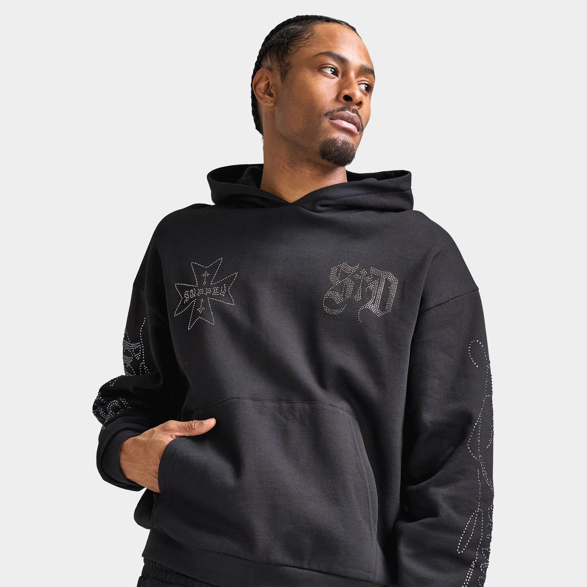 Supply & Demand Dust Hoodie / Black - Image 4