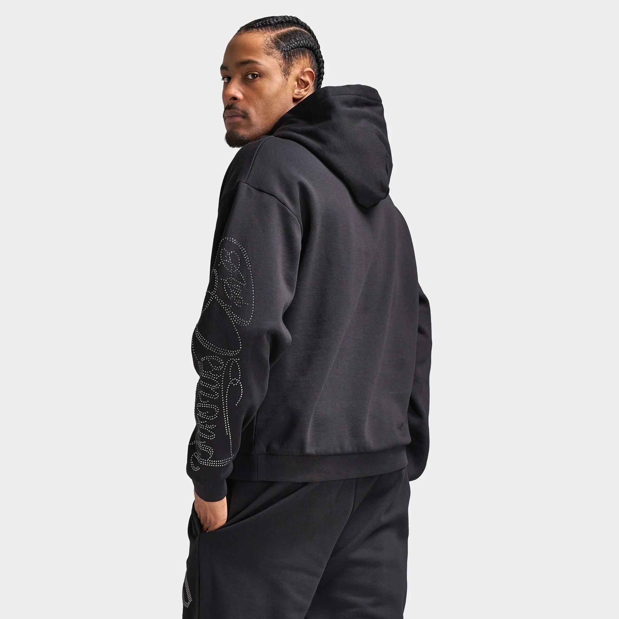 Supply & Demand Dust Hoodie / Black - Image 6