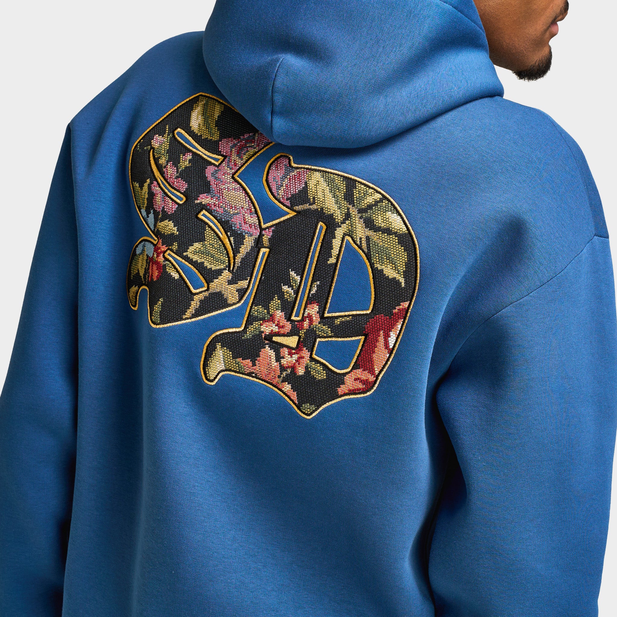 Supply & Demand Floral Hoodie / Dark Denim - Image 6