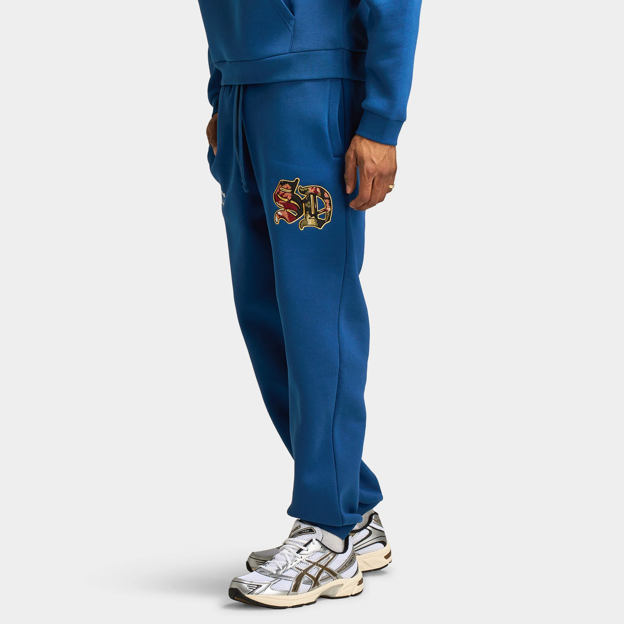 Supply & Demand Floral Joggers / Dark Denim - Image 4