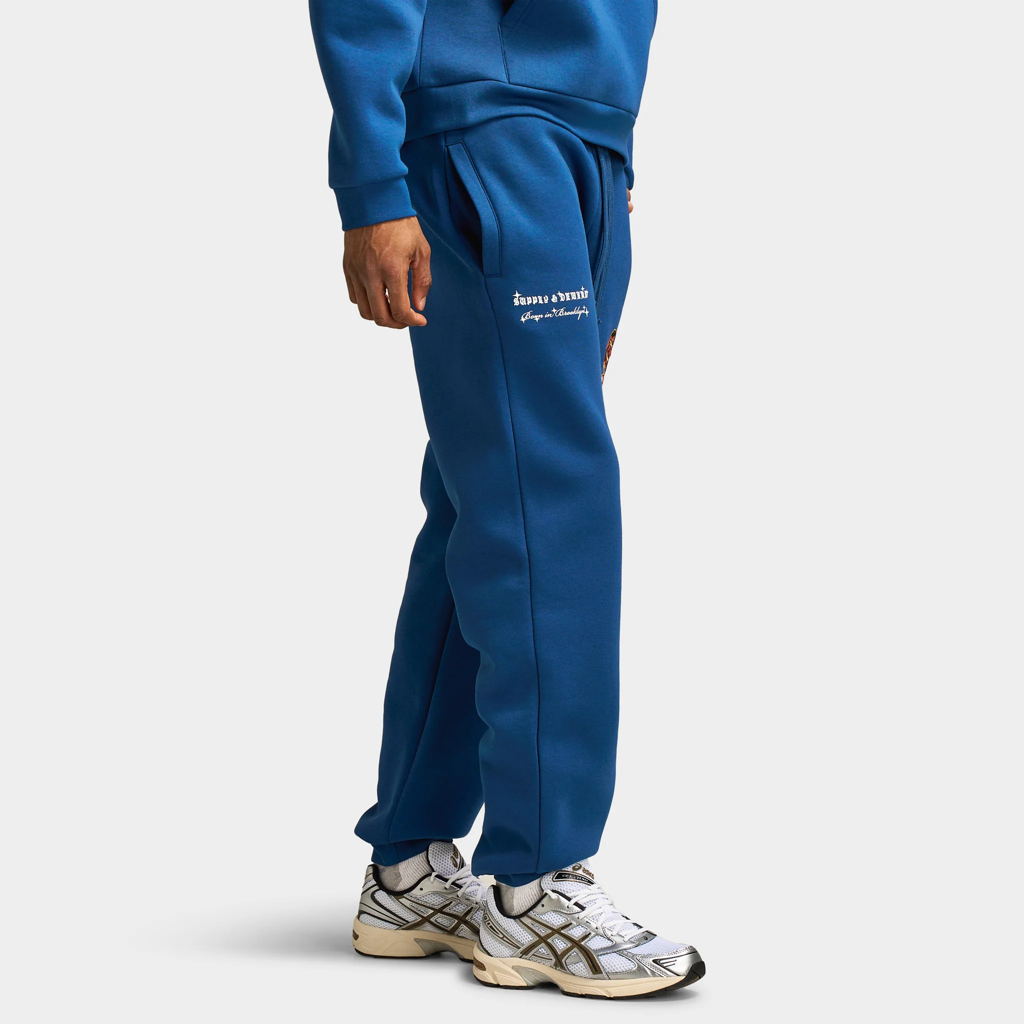 Supply & Demand Floral Joggers / Dark Denim - Image 5