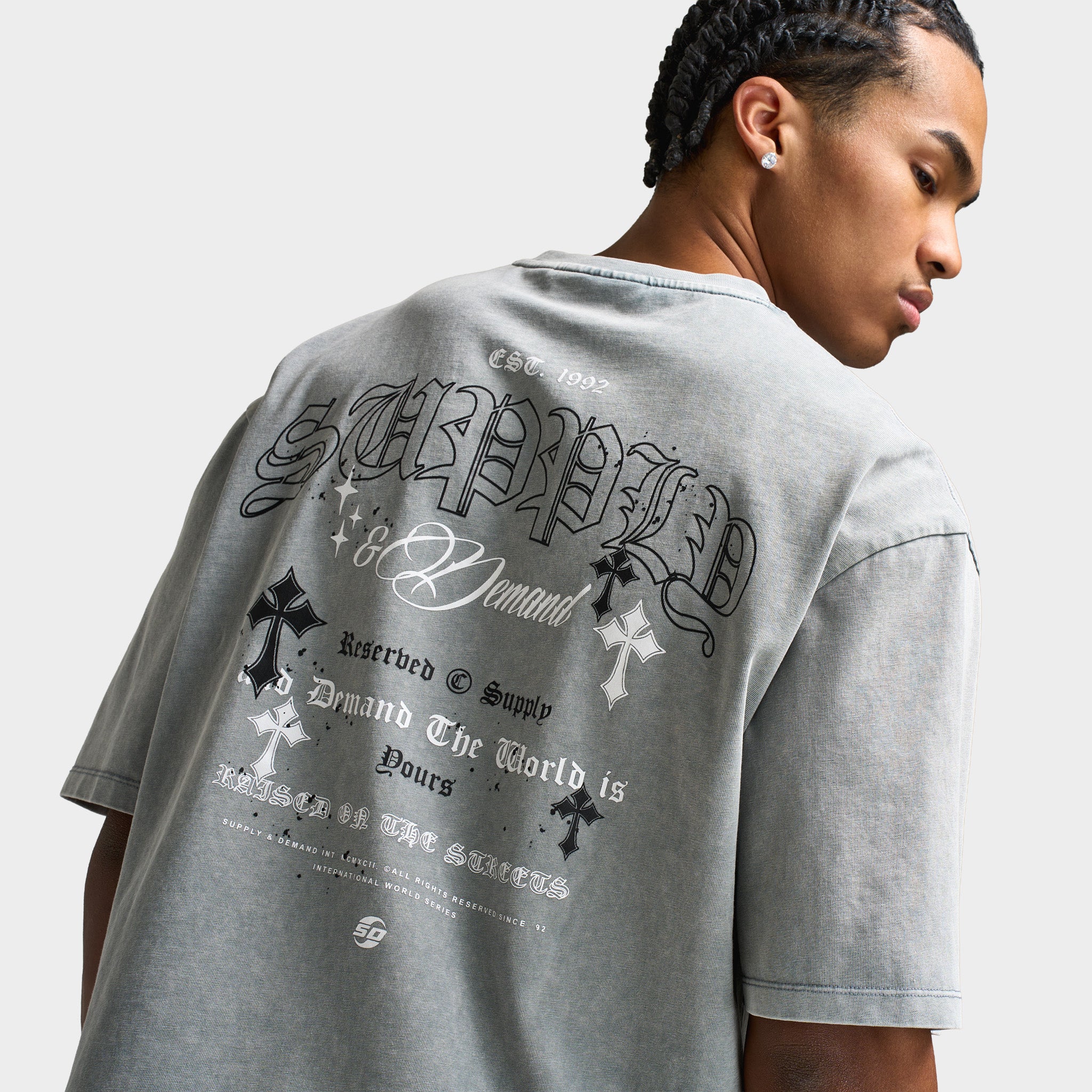 Supply & Demand Gamer Graphic T-Shirt / Weathervane - Image 6
