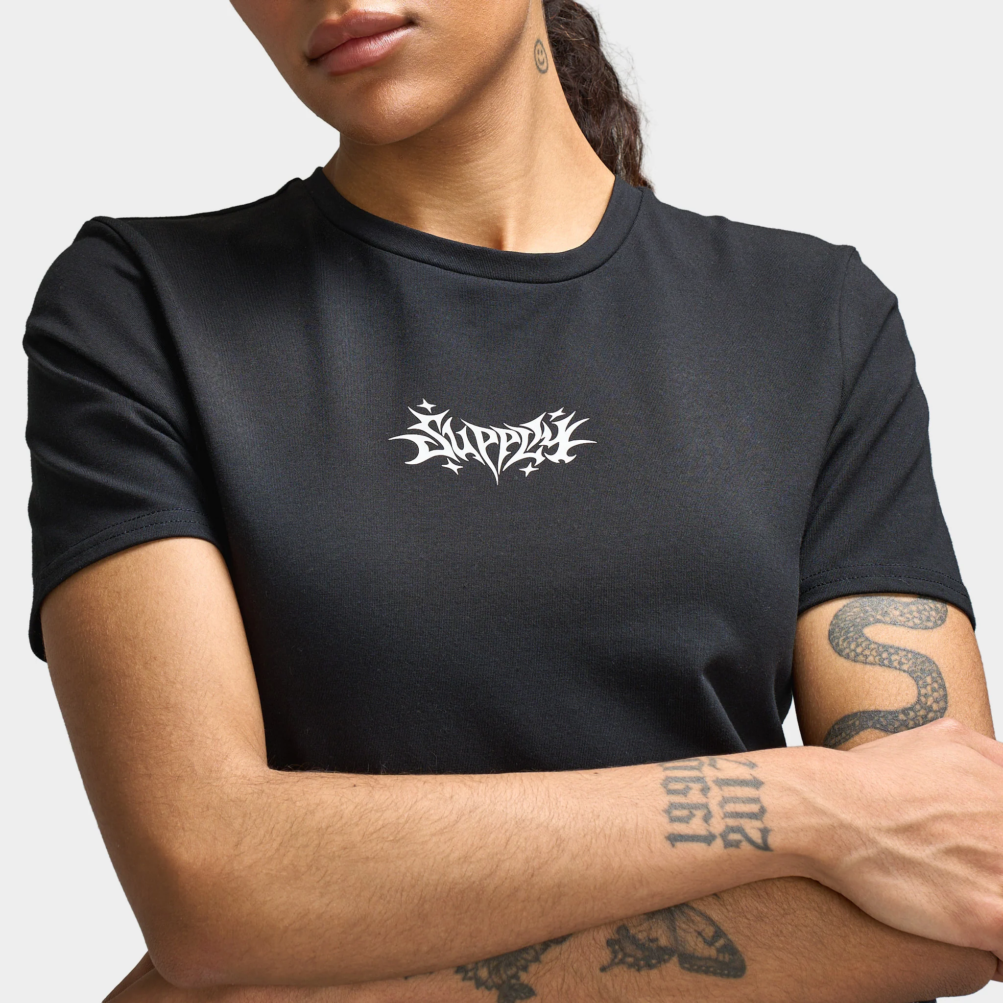 Supply & Demand Gothick T-Shirt / Black - Image 3