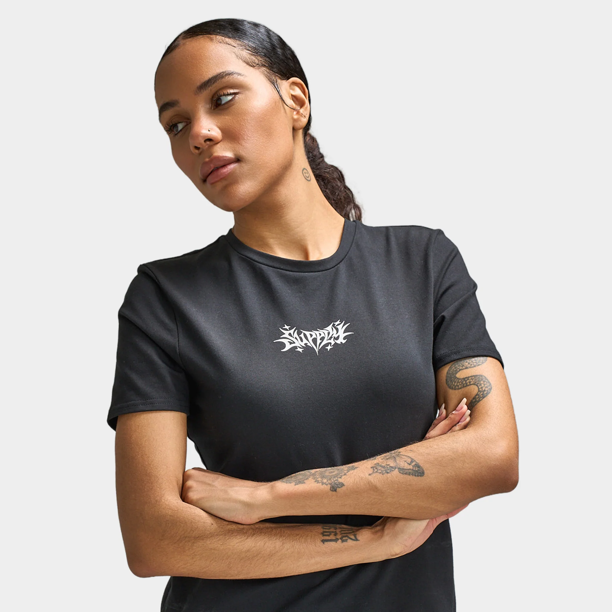 Supply & Demand Gothick T-Shirt / Black - Image 4