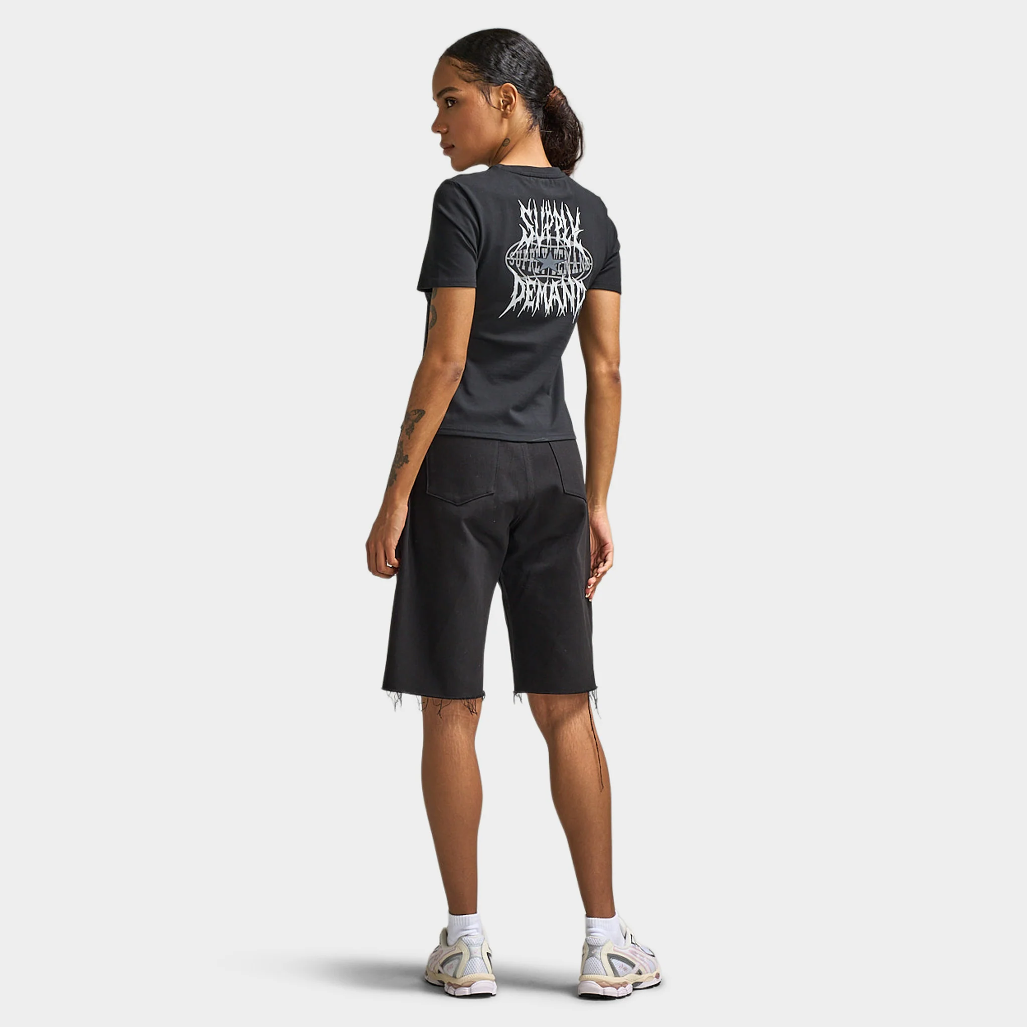 Supply & Demand Gothick T-Shirt / Black - Image 6