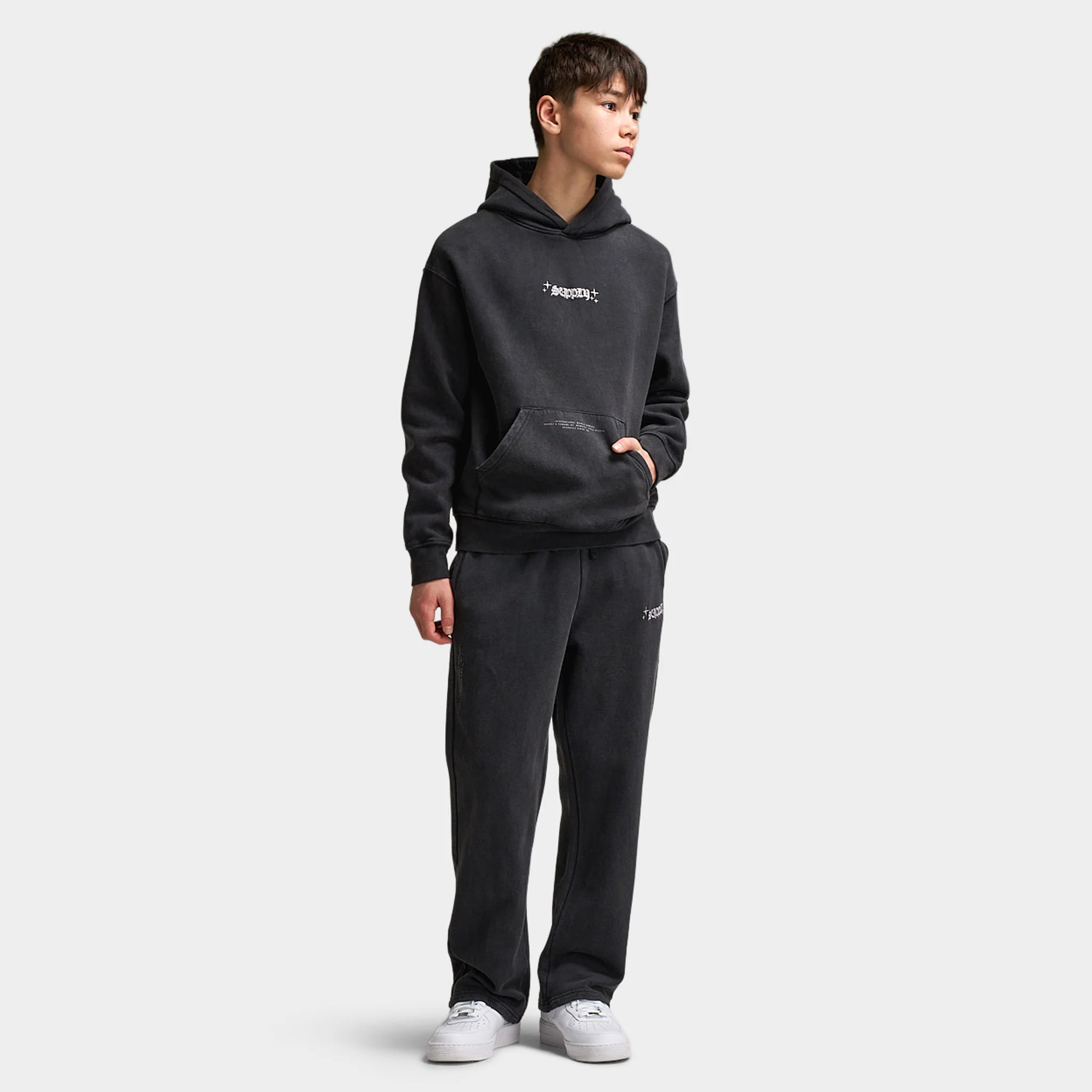 Supply & Demand Junior Boys' Quita Pants / Washed Black - Image 6