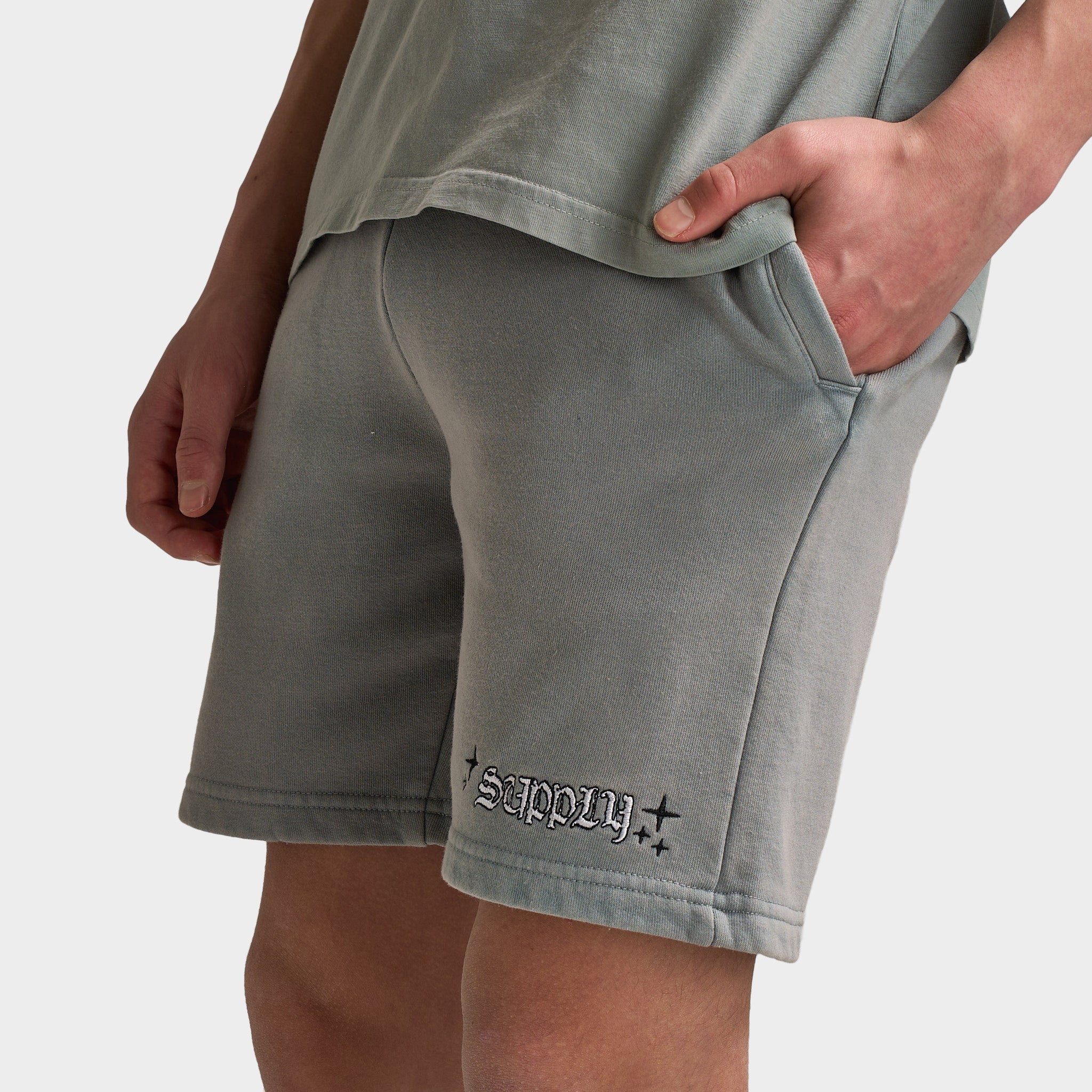 Supply & Demand Junior Boys' Quita Short / Ultimate Washed Grey - Image 5