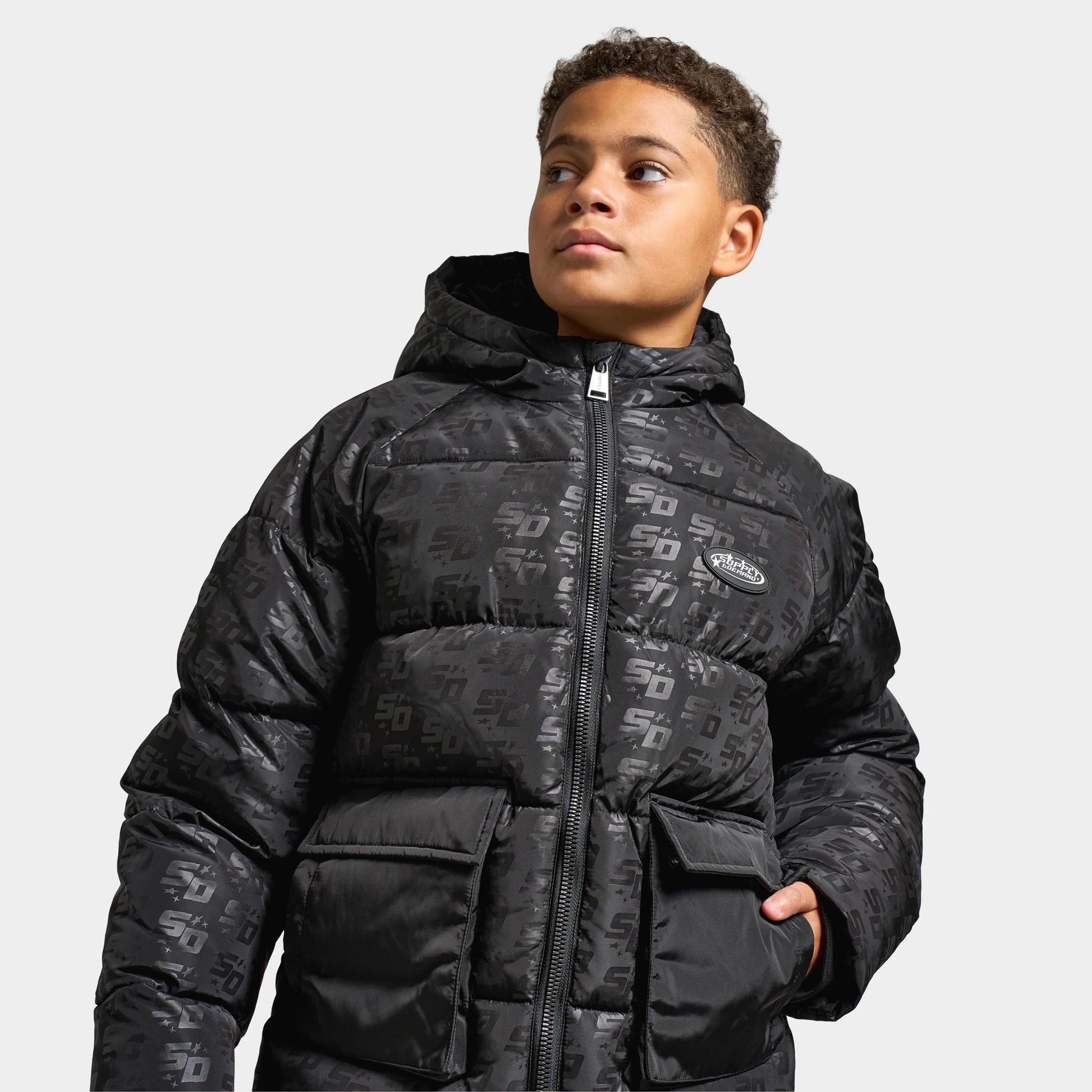 Supply & Demand Juniors' Meltham Jacket / Black - Image 3