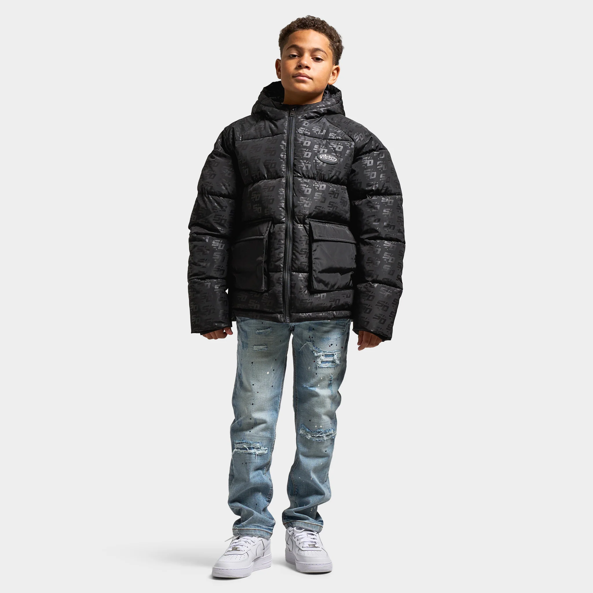 Supply & Demand Juniors' Meltham Jacket / Black - Image 6