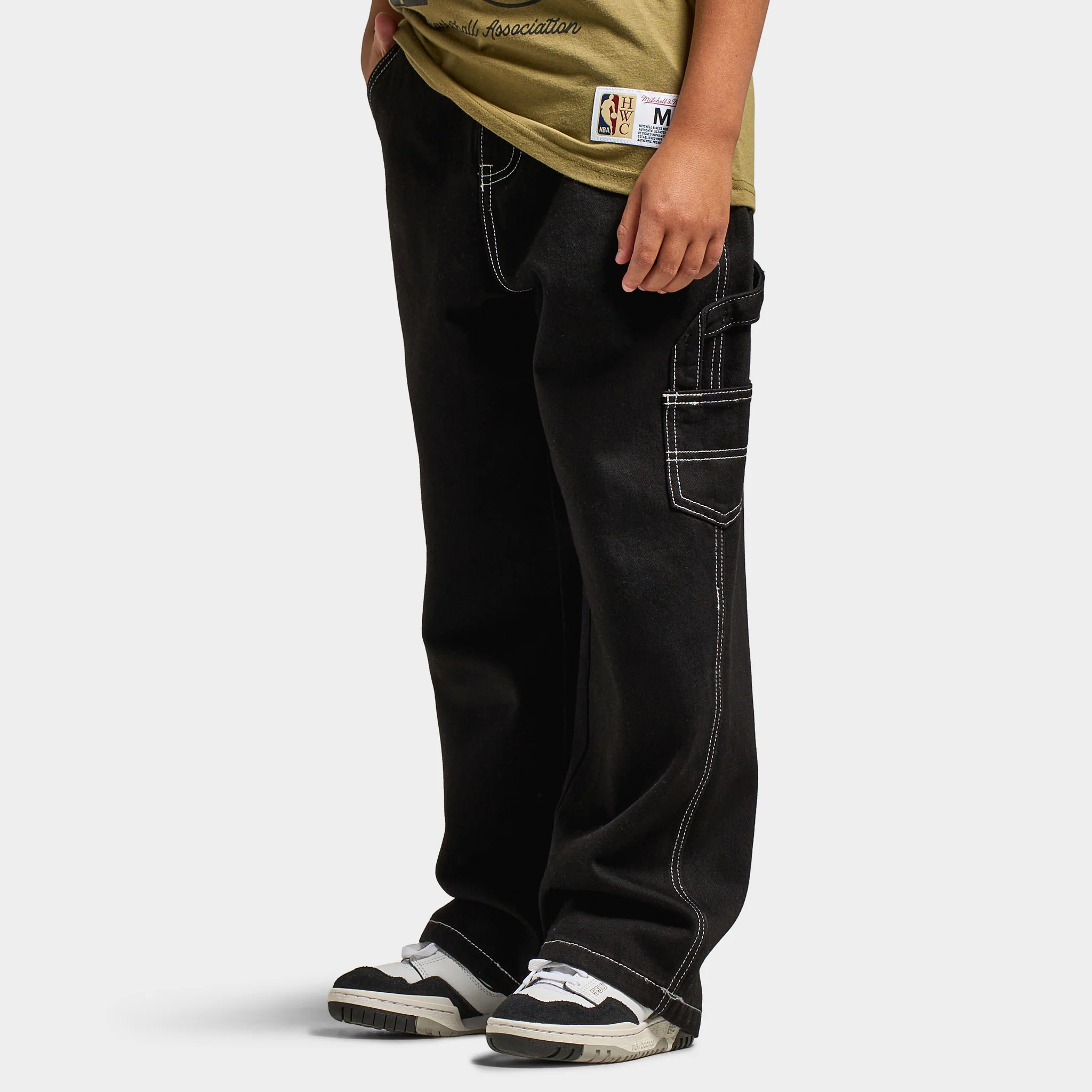 Supply & Demand Juniors' Nila Denim Jeans / Black - Image 3