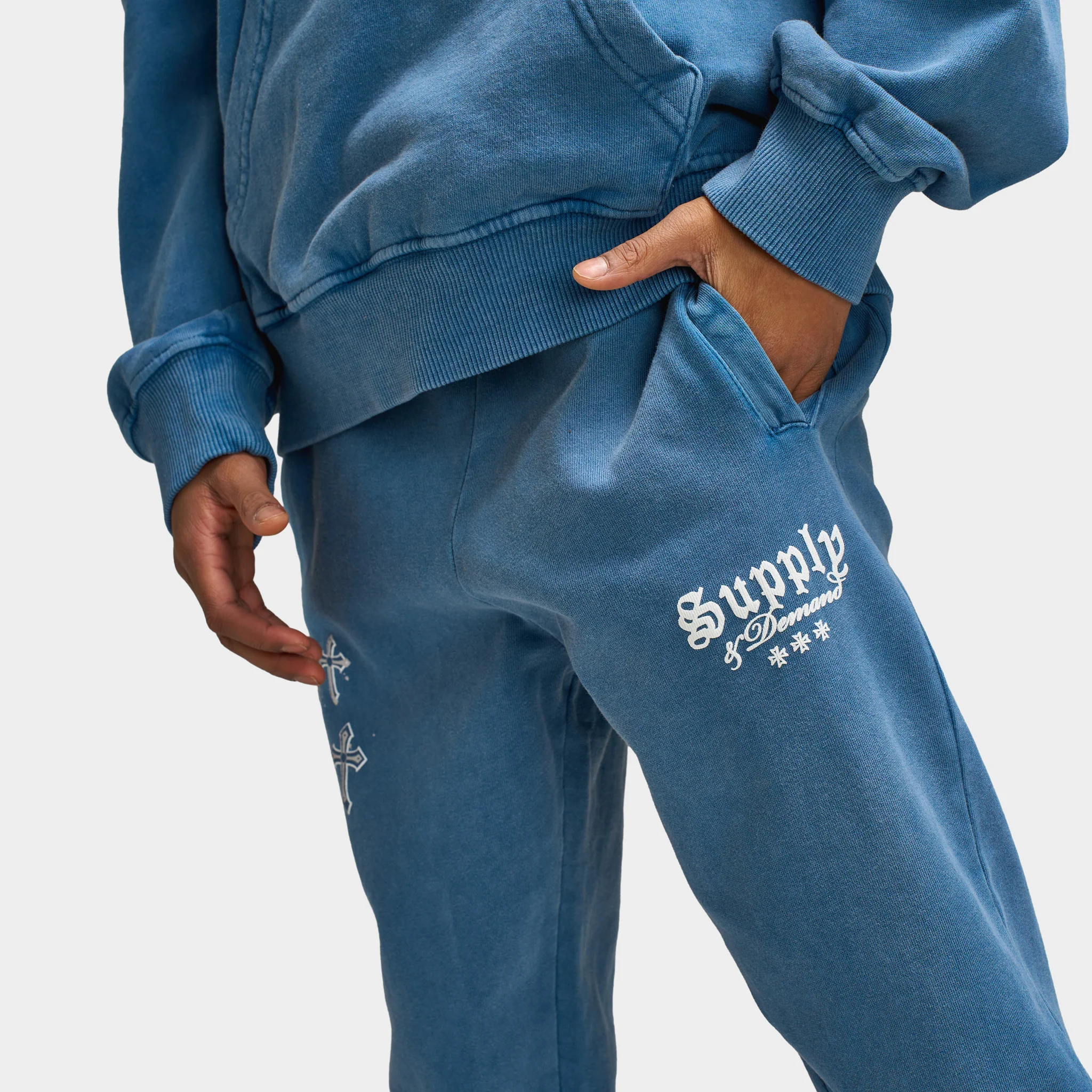 Supply & Demand Juniors' Orthodox Pants / Copen Blue - Image 5