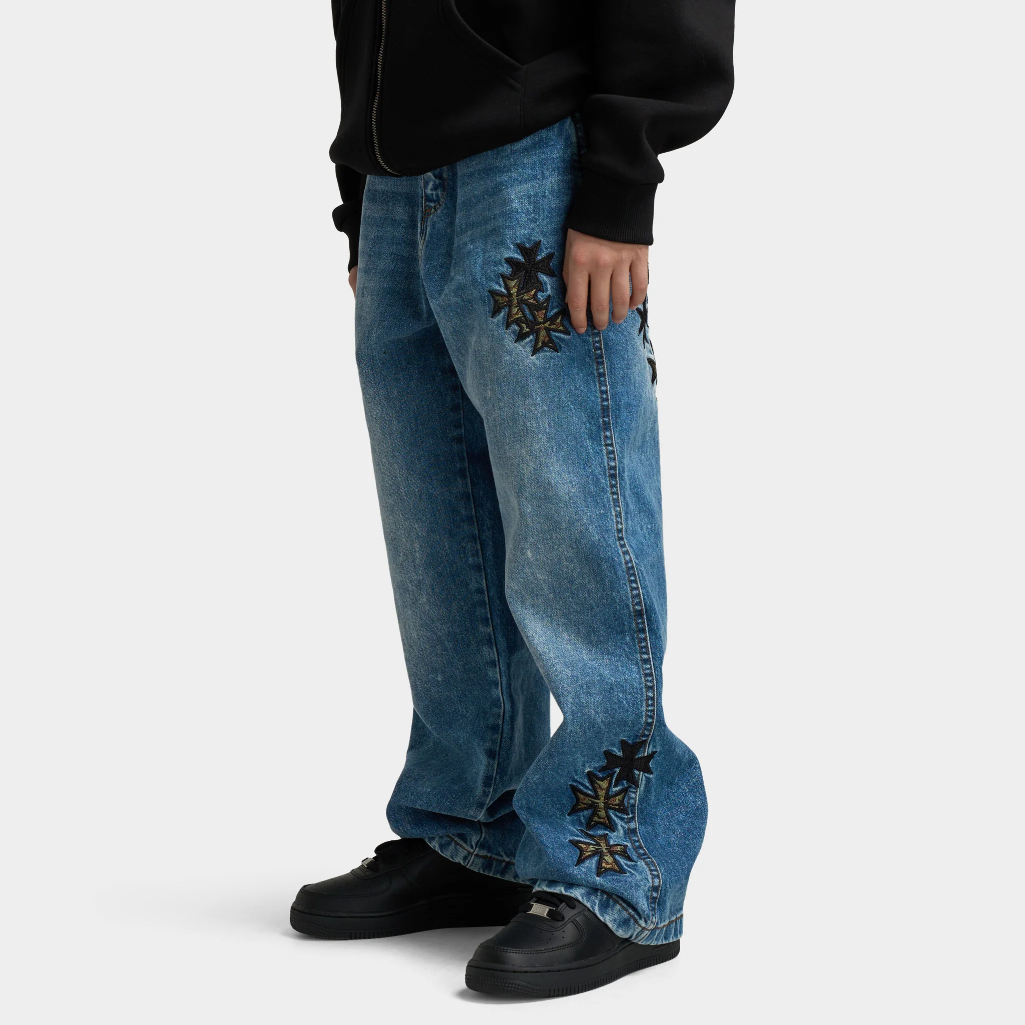 Supply & Demand Juniors' Slate Jeans / Stone Wash - Image 4