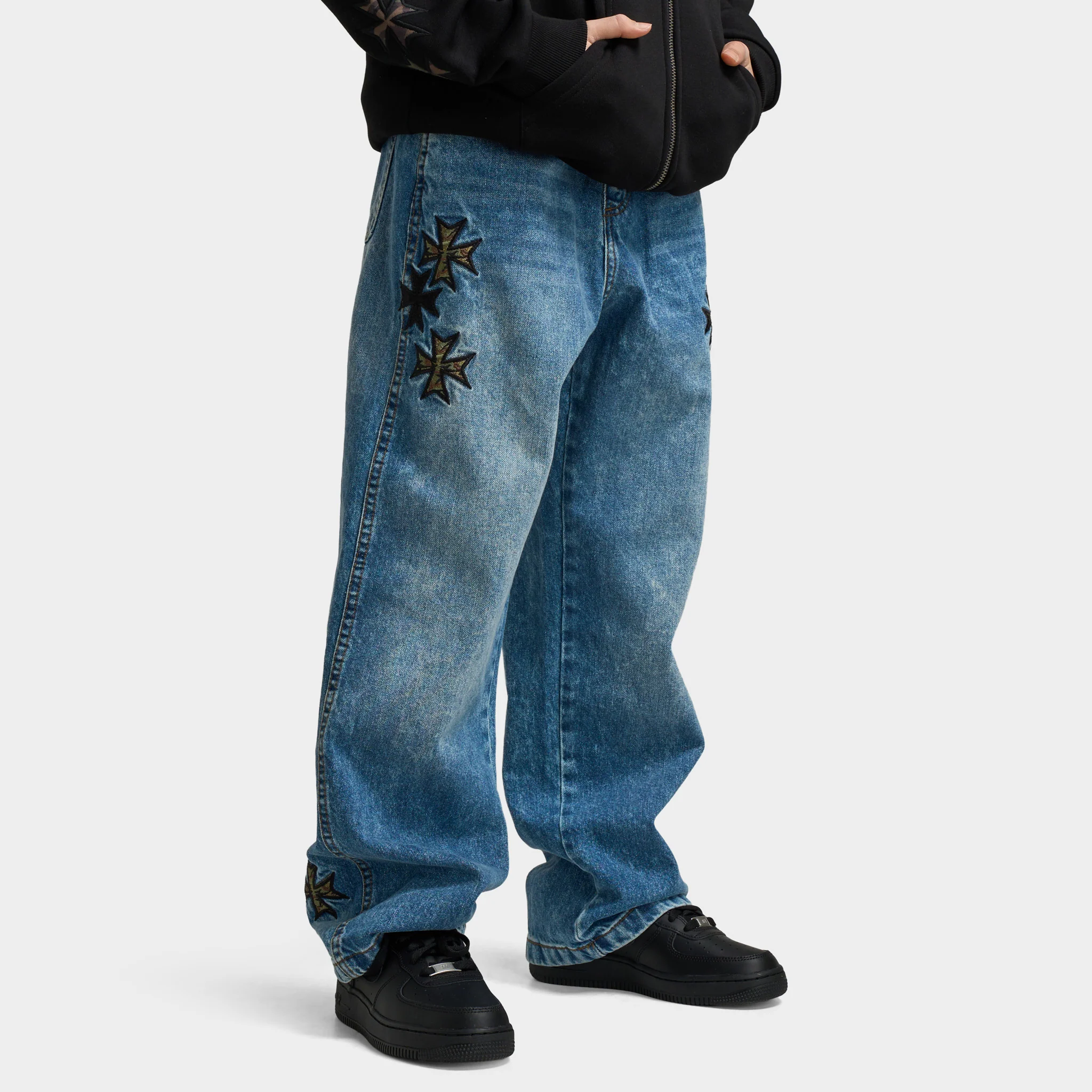 Supply & Demand Juniors' Slate Jeans / Stone Wash - Image 5