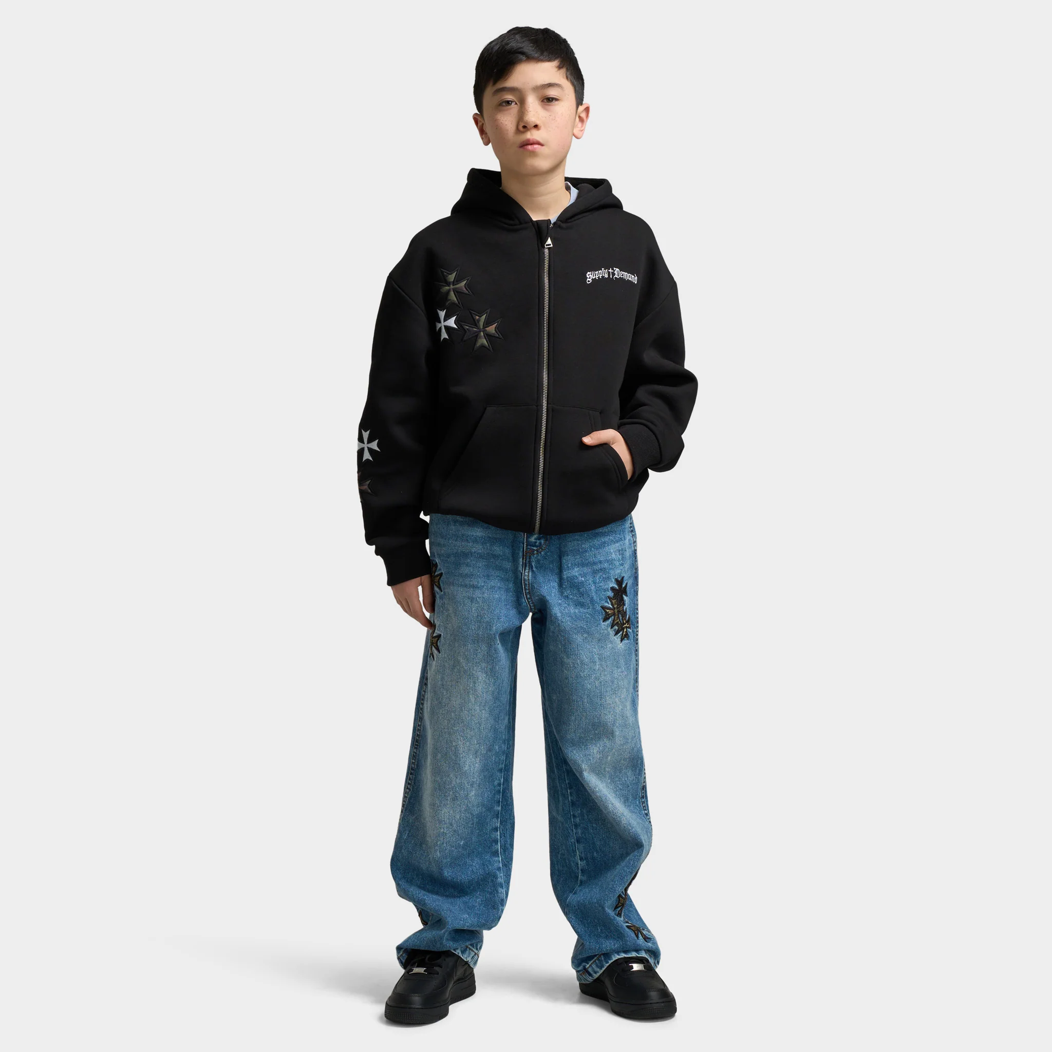 Supply & Demand Juniors' Slate Jeans / Stone Wash - Image 6