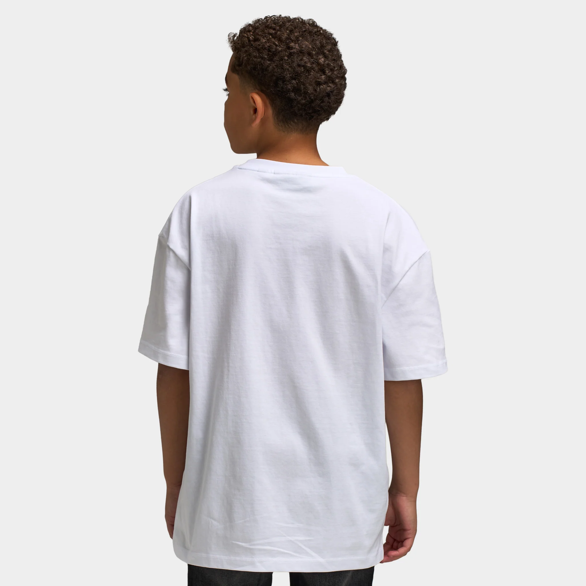 Supply & Demand Juniors' Slate Tee / Optic White - Image 2
