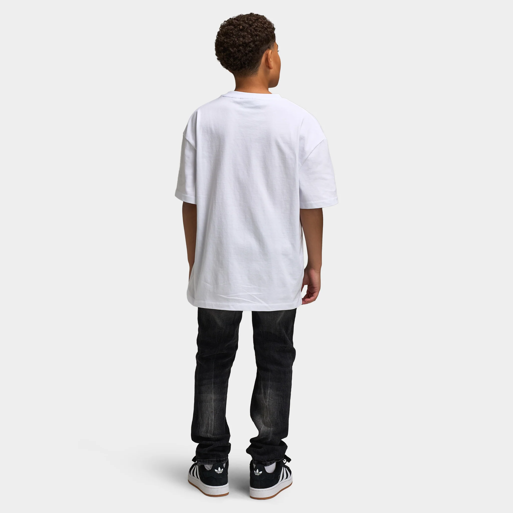 Supply & Demand Juniors' Slate Tee / Optic White - Image 5