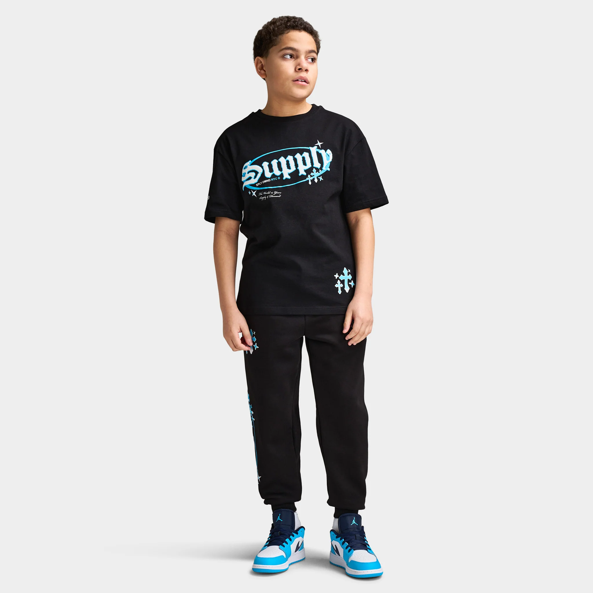 Supply & Demand Juniors' Treport T-Shirt / Black - Image 5