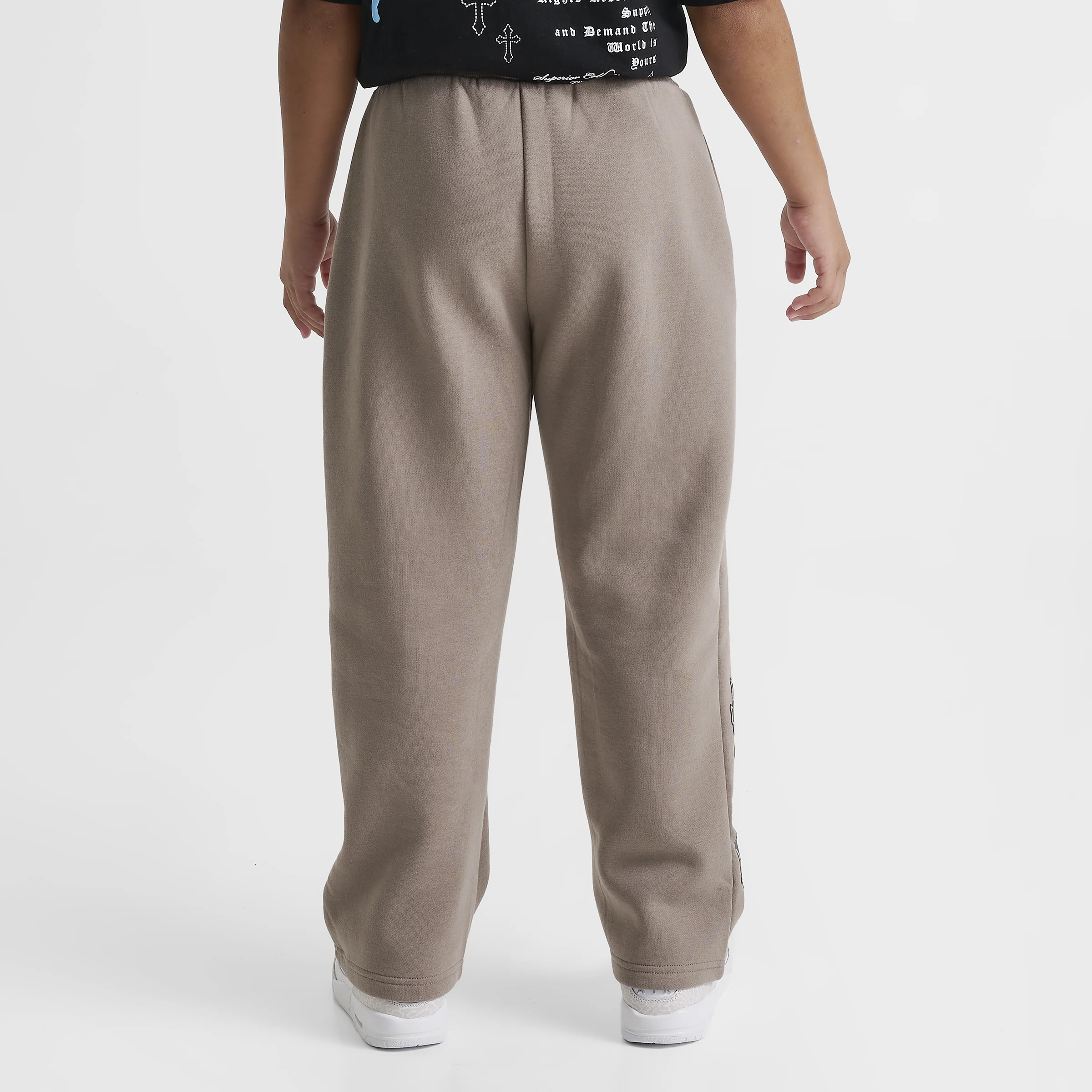 Supply & Demand Juniors' Urban Open Hem Pants / Driftwood - Image 2