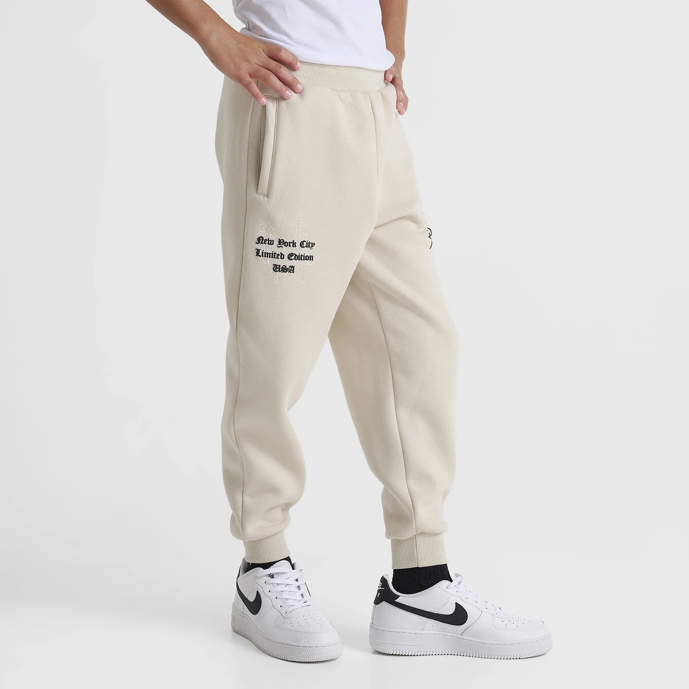 Supply & Demand Juniors' Vito Pants / Ancient Scroll - Image 3
