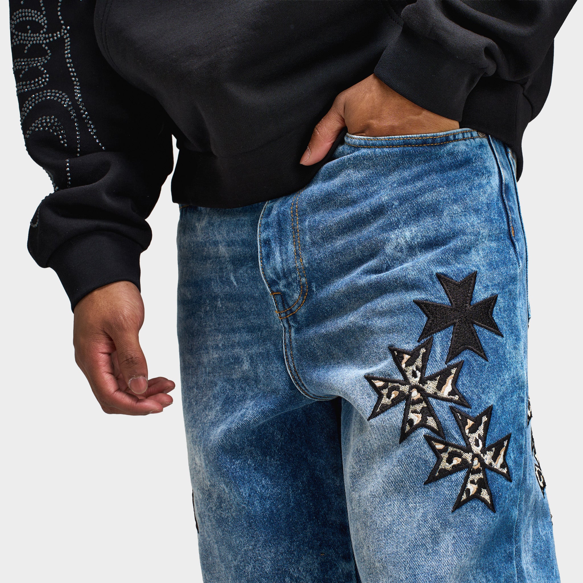 Supply & Demand Slater Jeans / Mid Wash Denim - Image 5
