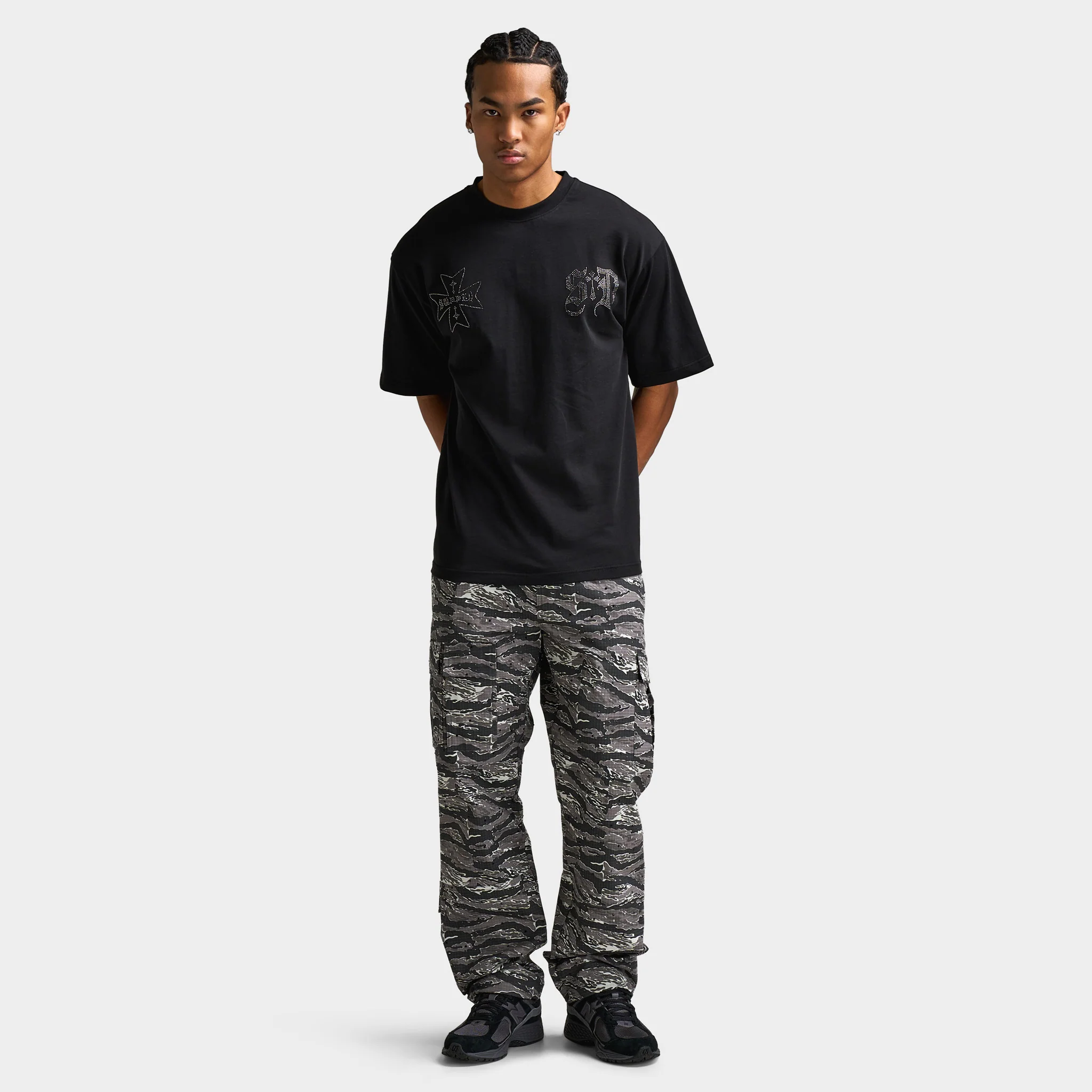 Supply & Demand Sparked Cargo Pant / Woodland Camo - Image 6