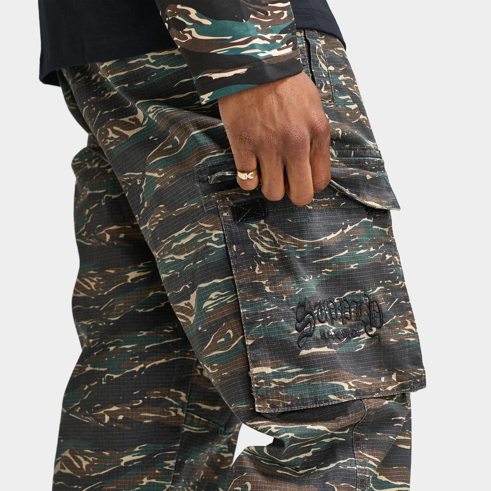 Supply & Demand Strap Cargo / B&W Woodland Camo - Image 5
