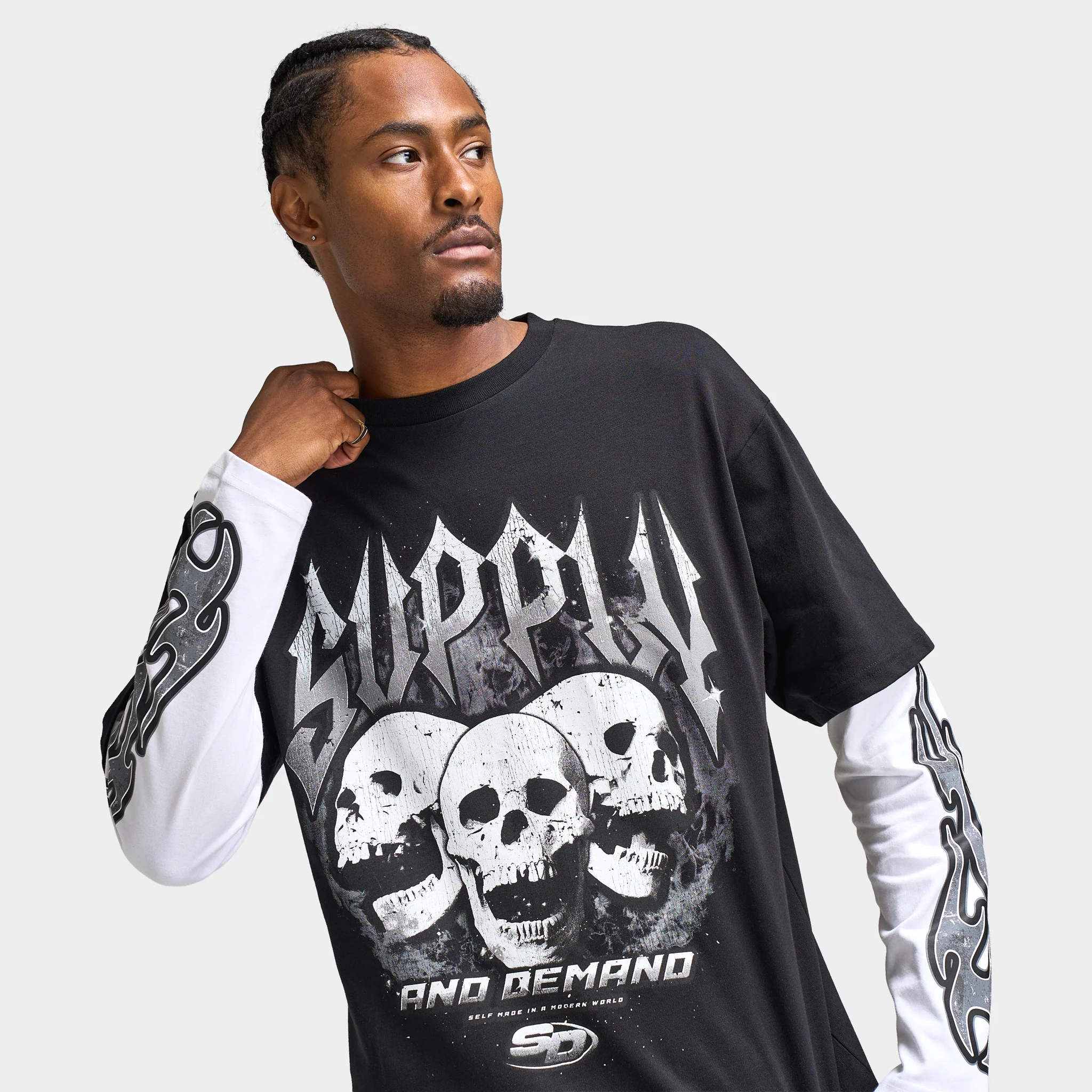 Supply & Demand Tampa Long Sleeve / Black - Image 3