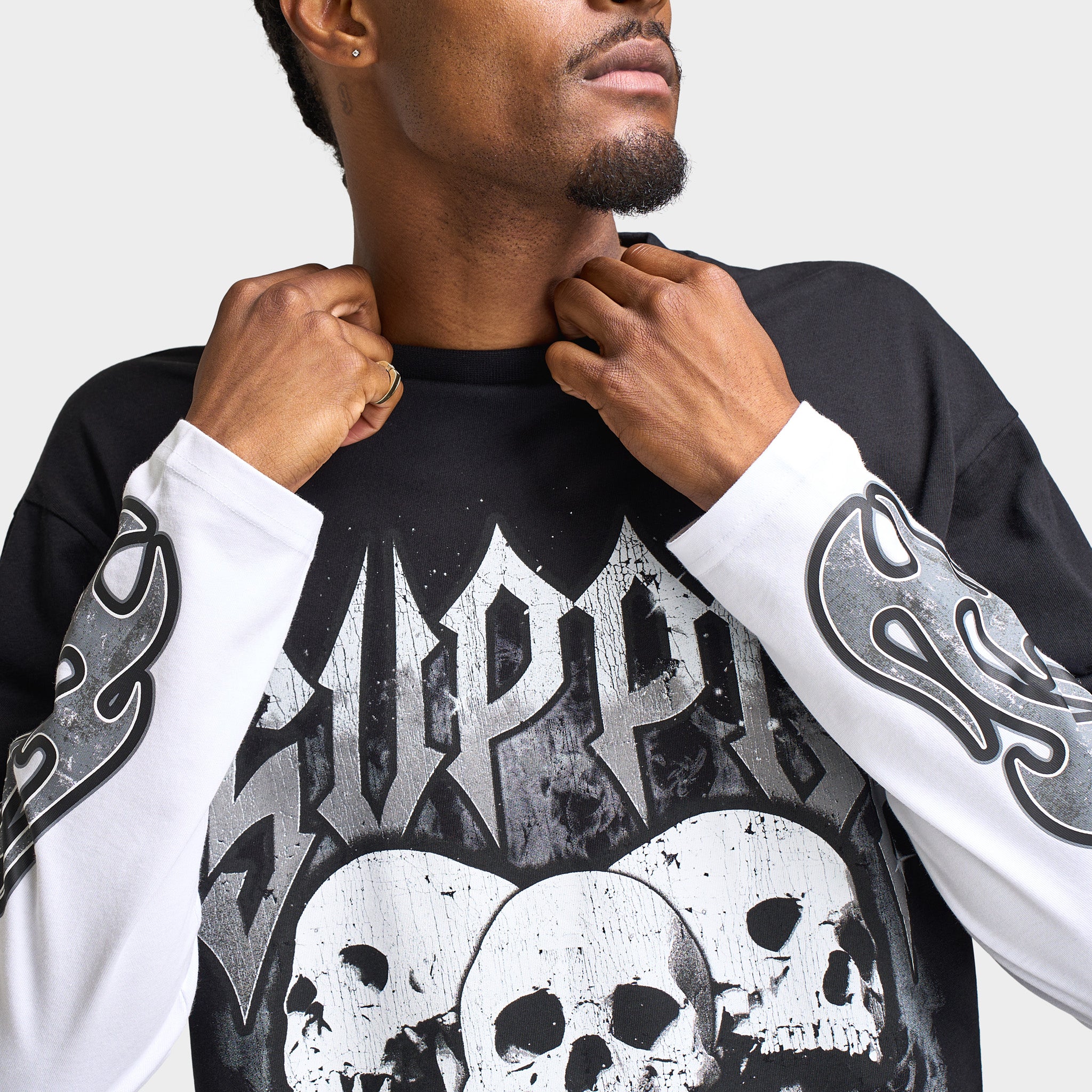 Supply & Demand Tampa Long Sleeve / Black - Image 4