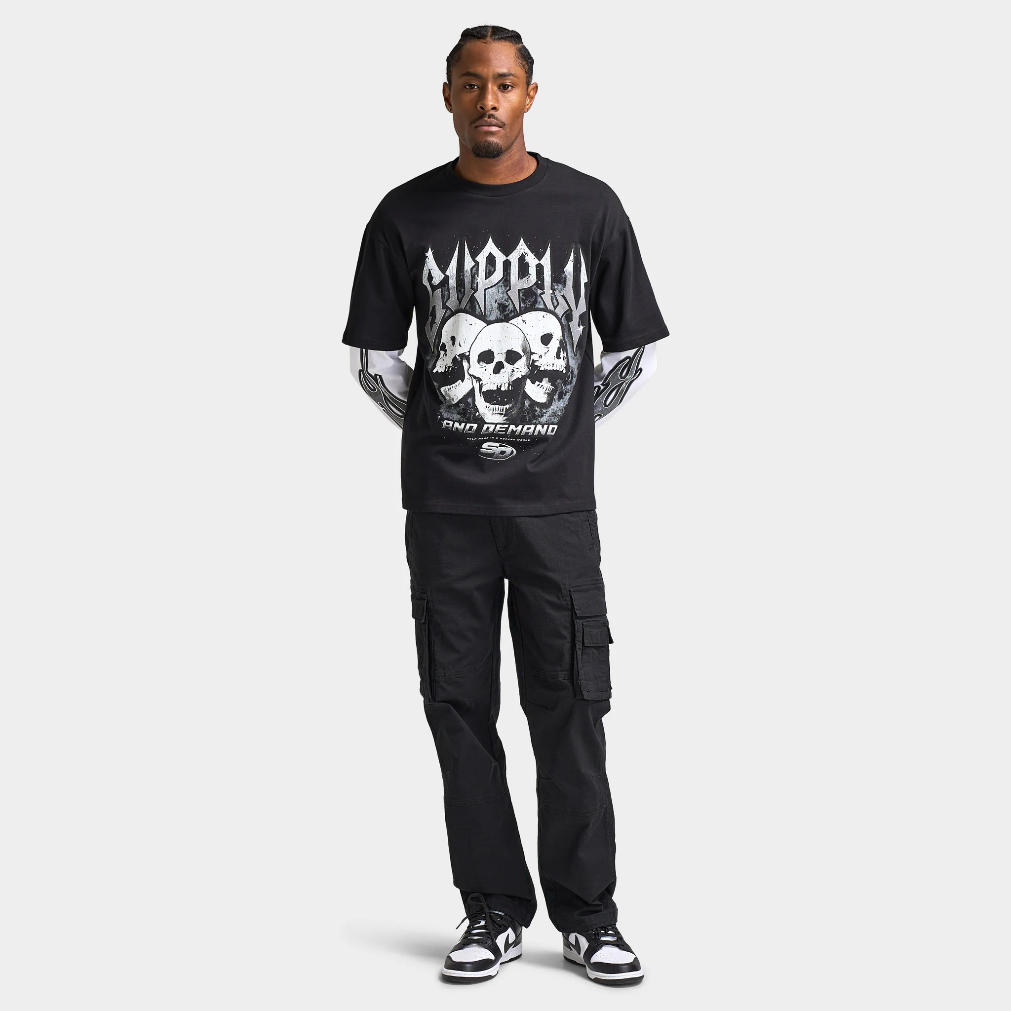 Supply & Demand Tampa Long Sleeve / Black - Image 6