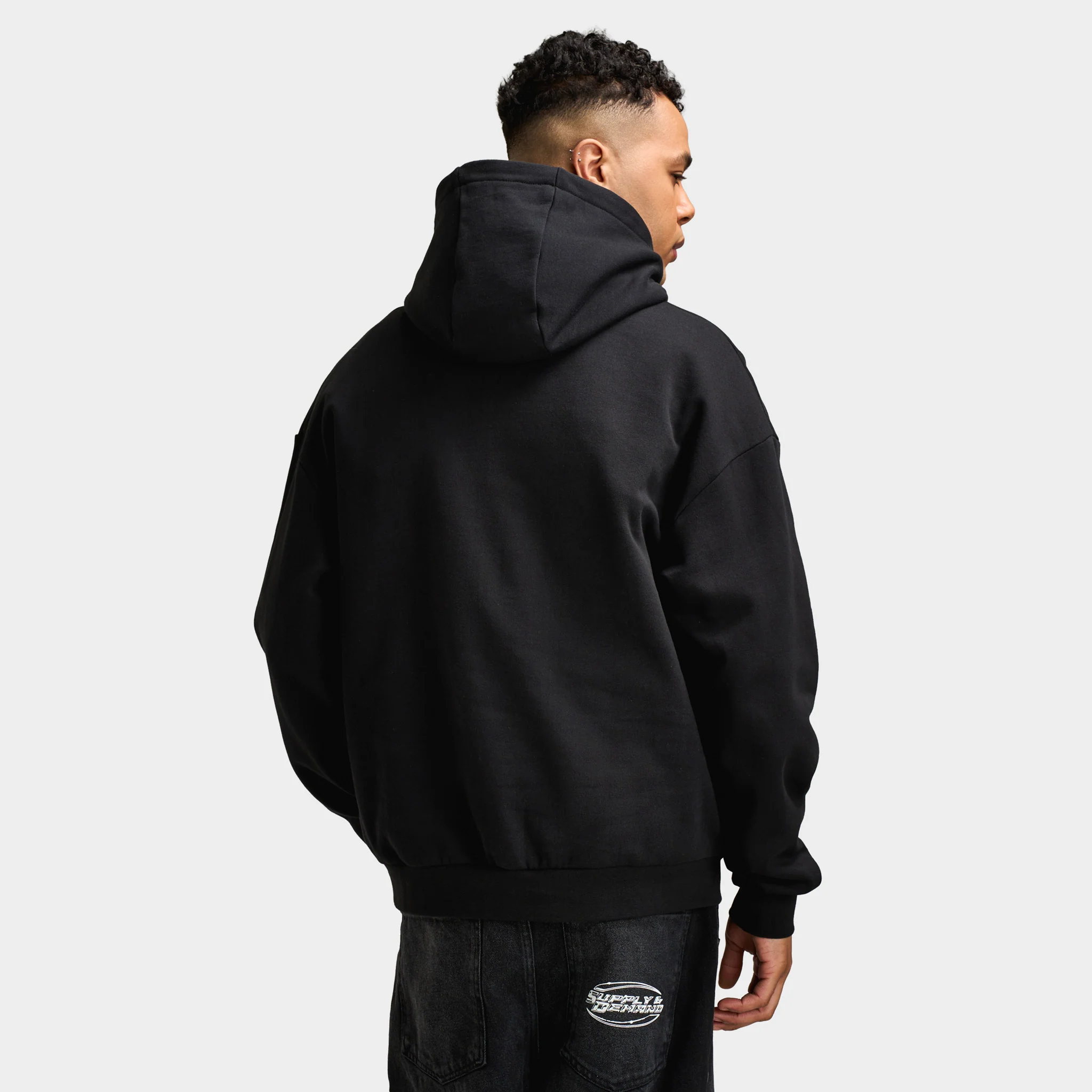 Supply & Demand Thorn Hoodie / Black - Image 2