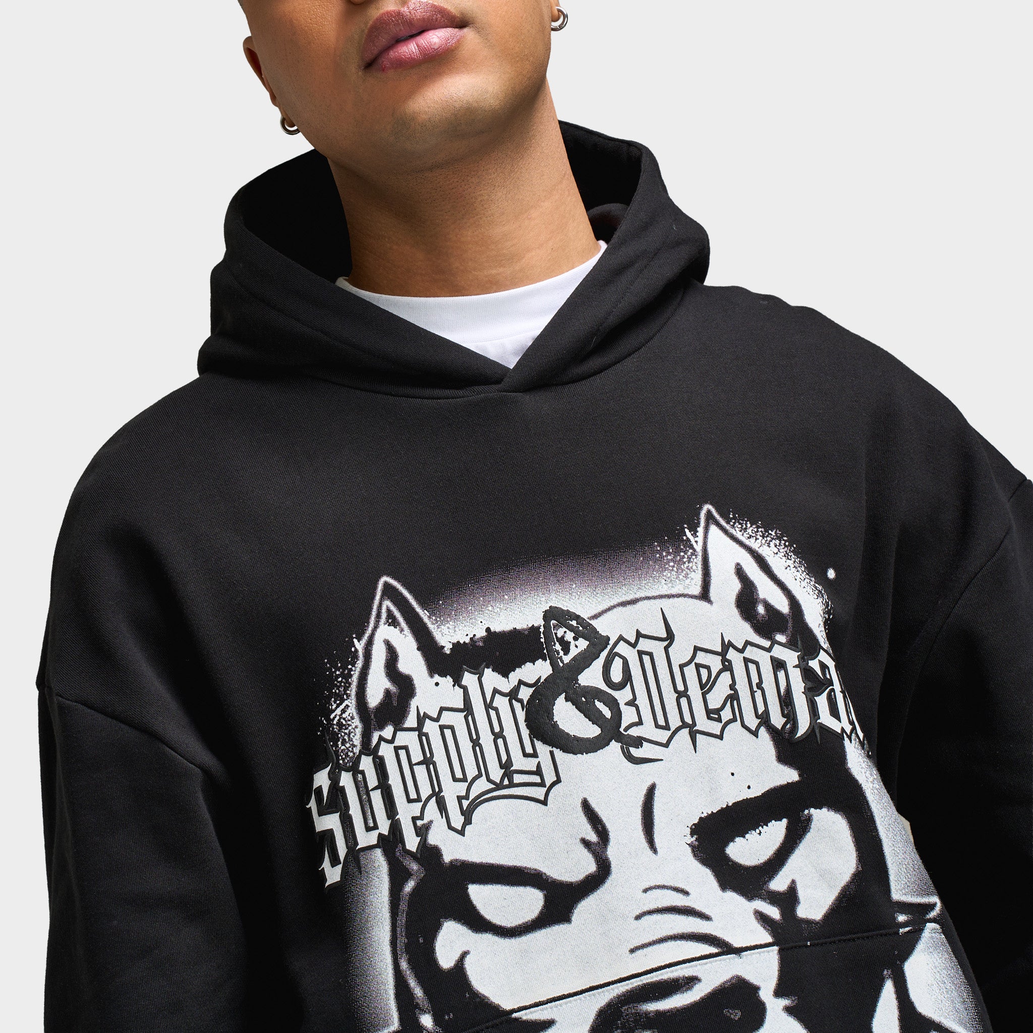 Supply & Demand Thorn Hoodie / Black - Image 3