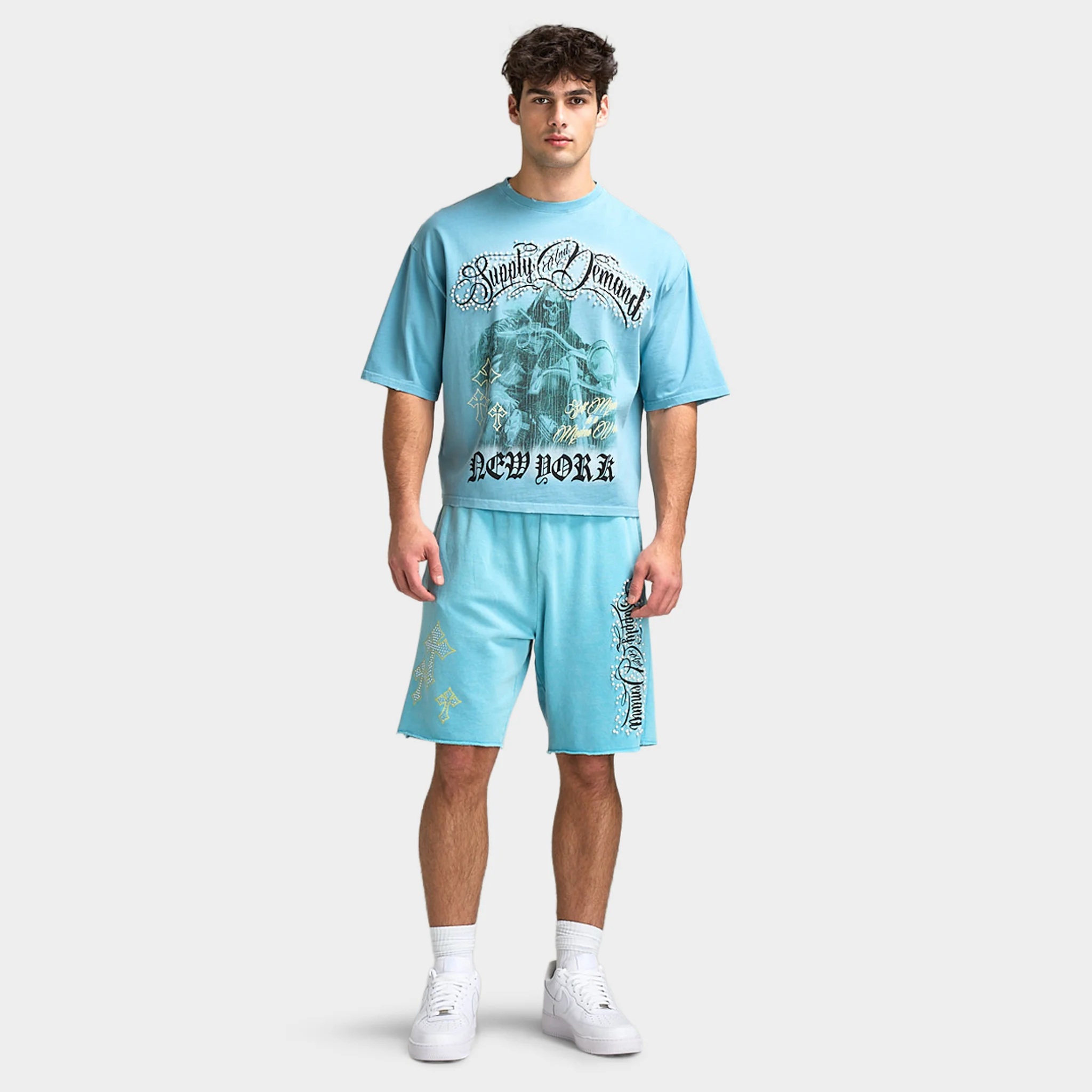 Supply & Demand Torres T-Shirt / Eternal Blue - Image 5
