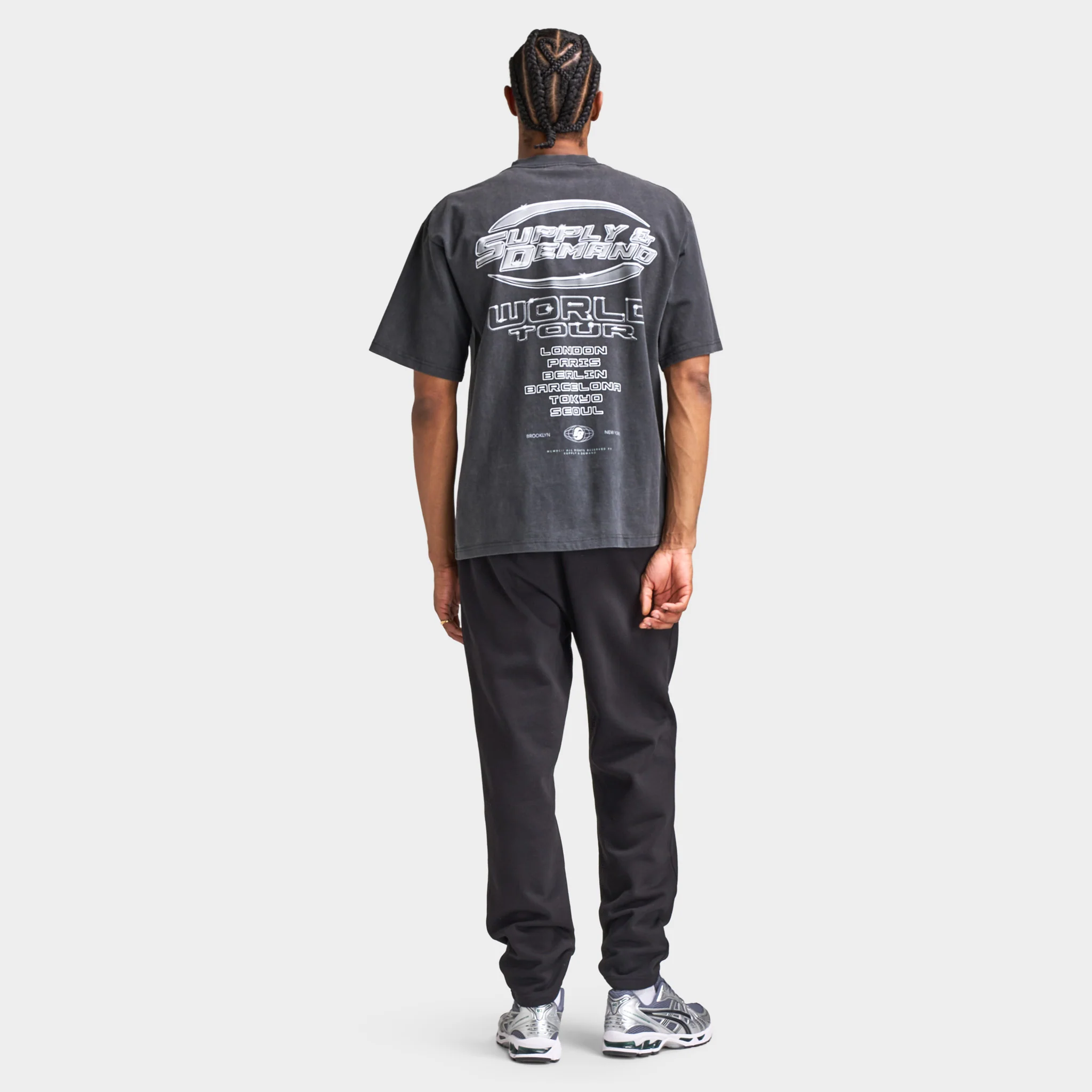 Supply & Demand Graphic T-Shirt Tuscan / Black - Image 2