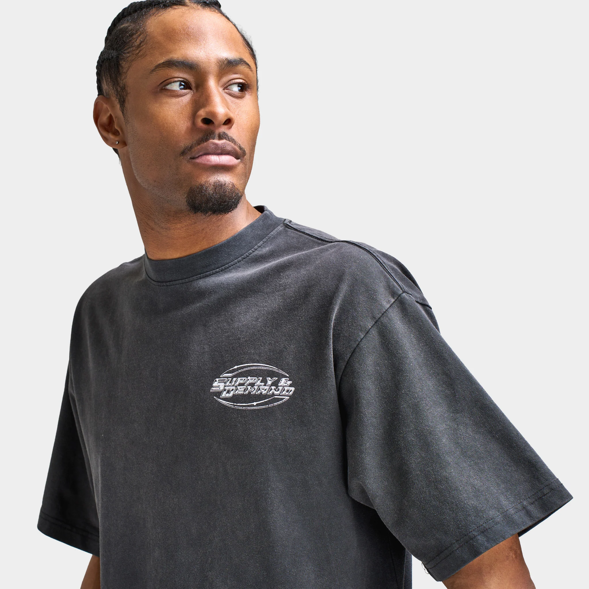 Supply & Demand Graphic T-Shirt Tuscan / Black - Image 3