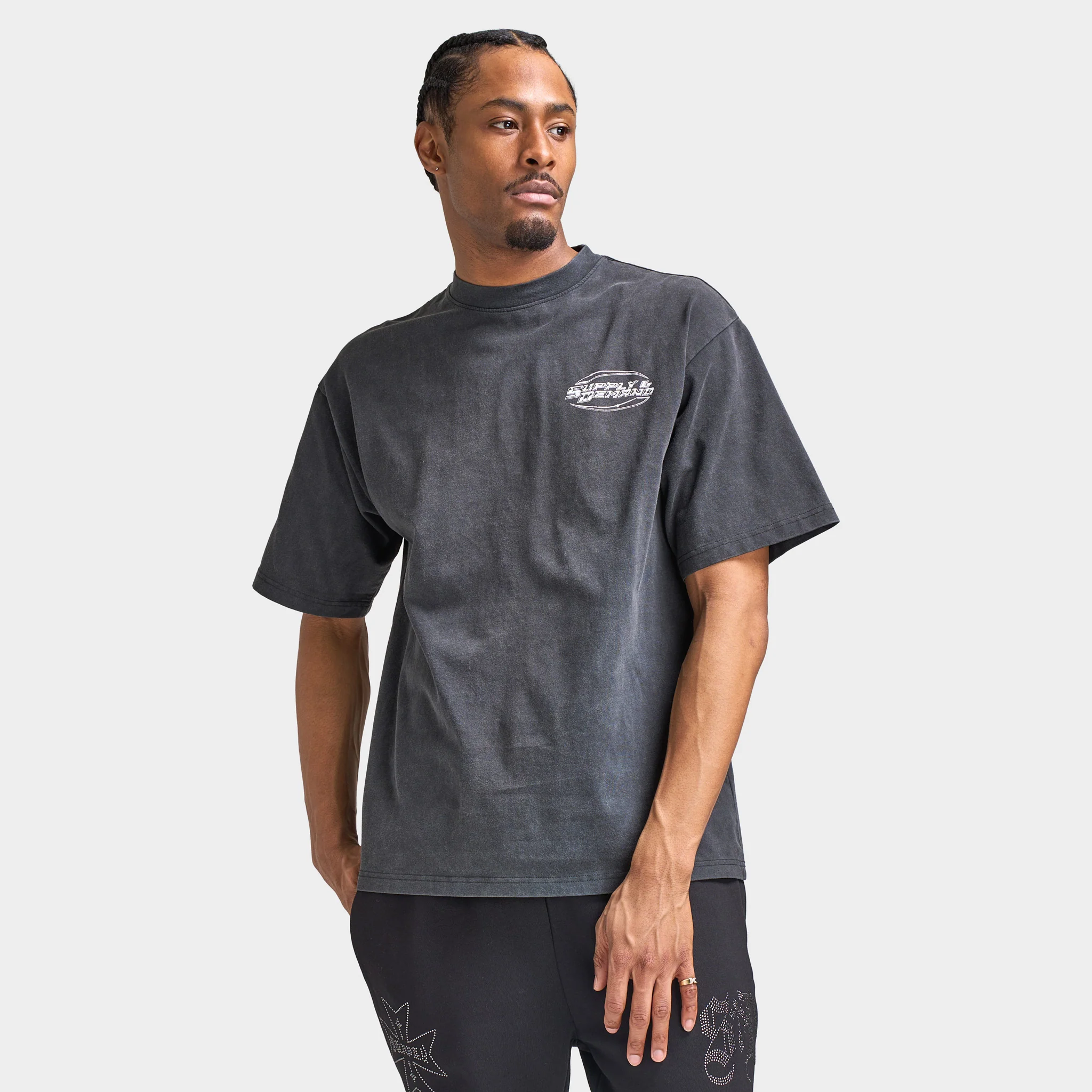 Supply & Demand Graphic T-Shirt Tuscan / Black - Image 5