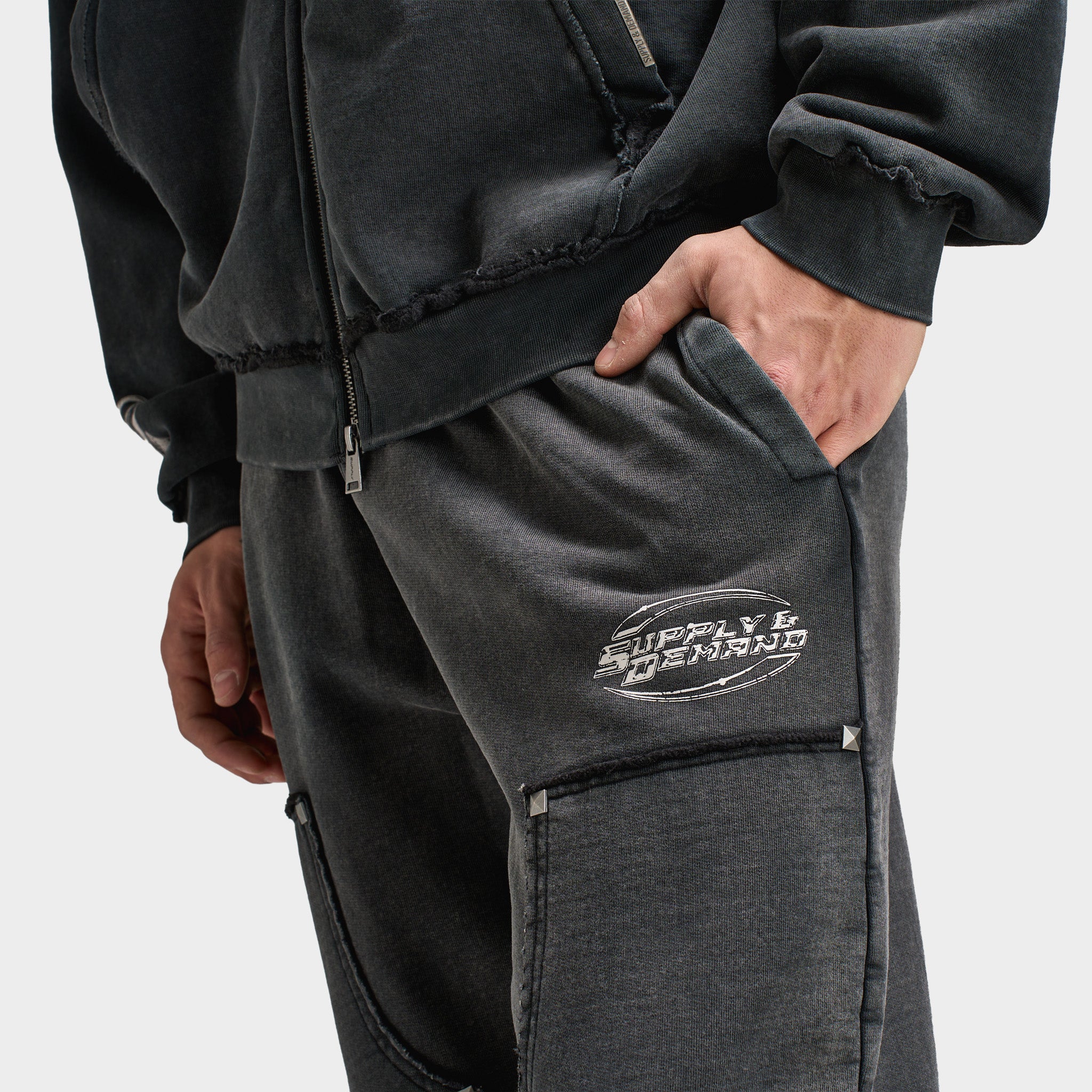 Supply & Demand Tuscan Joggers / Black - Image 5
