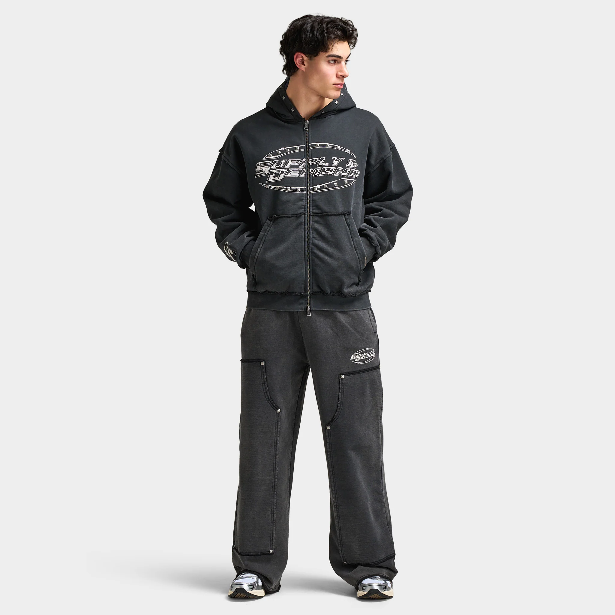 Supply & Demand Tuscan Joggers / Black - Image 6