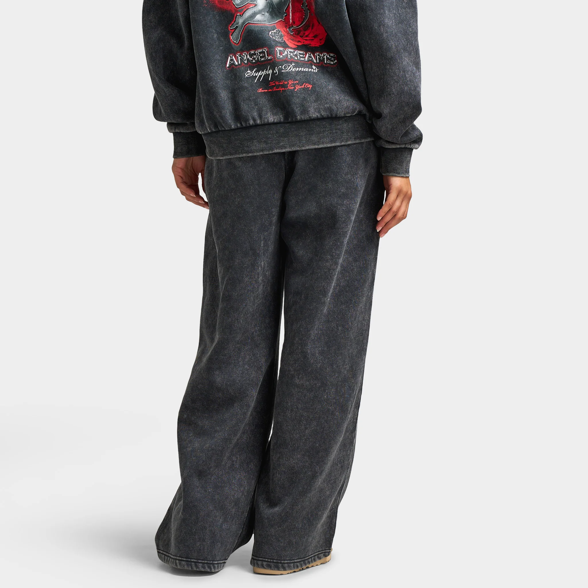 Supply & Demand Women's Angel Dream Joggers / Washed Black - Image 2