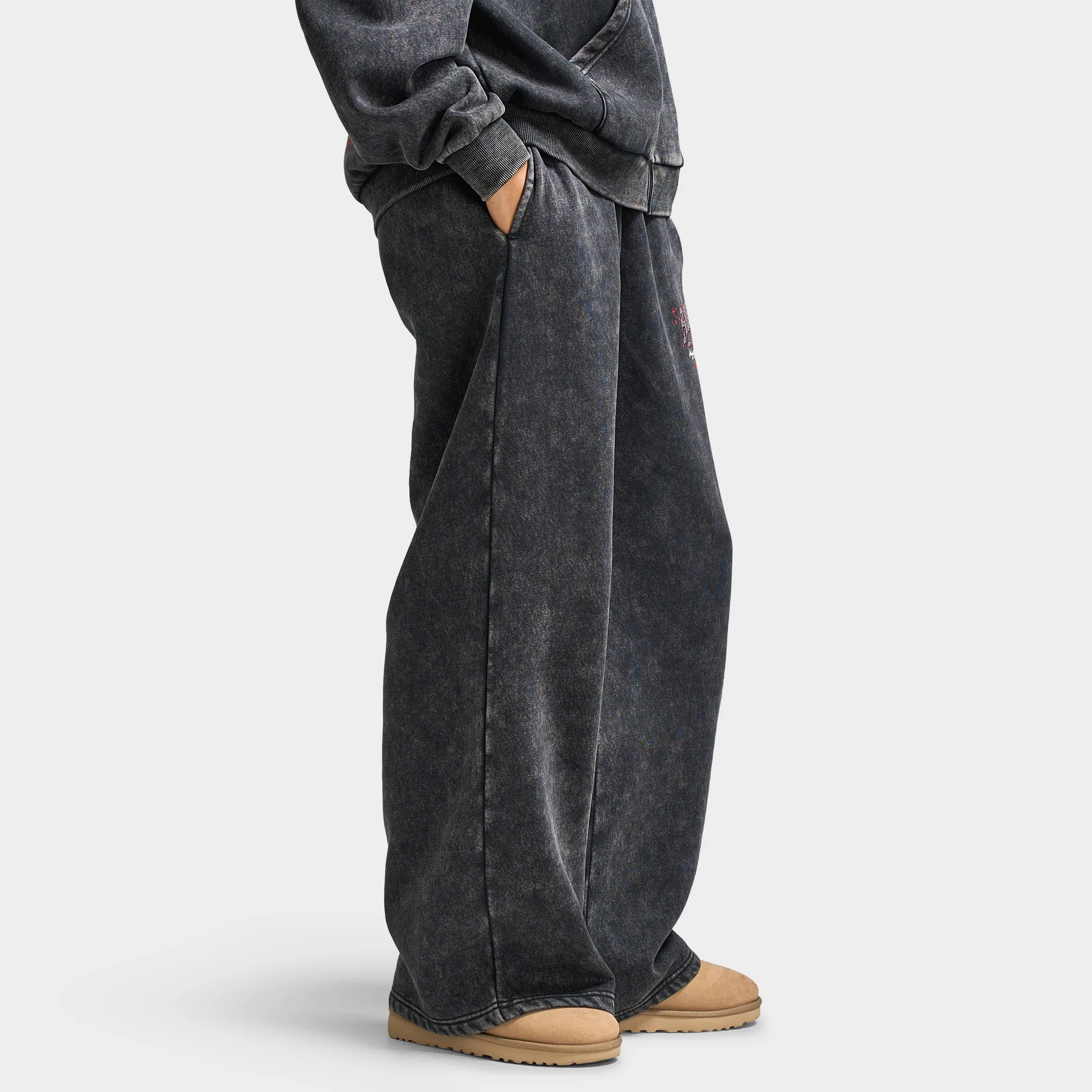 Supply & Demand Women's Angel Dream Joggers / Washed Black - Image 4