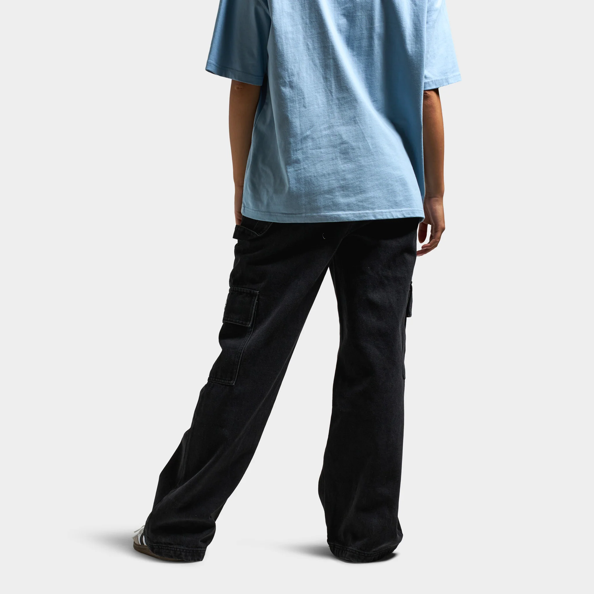 Supply & Demand Women's Cargo Jeans / Black - Image 2