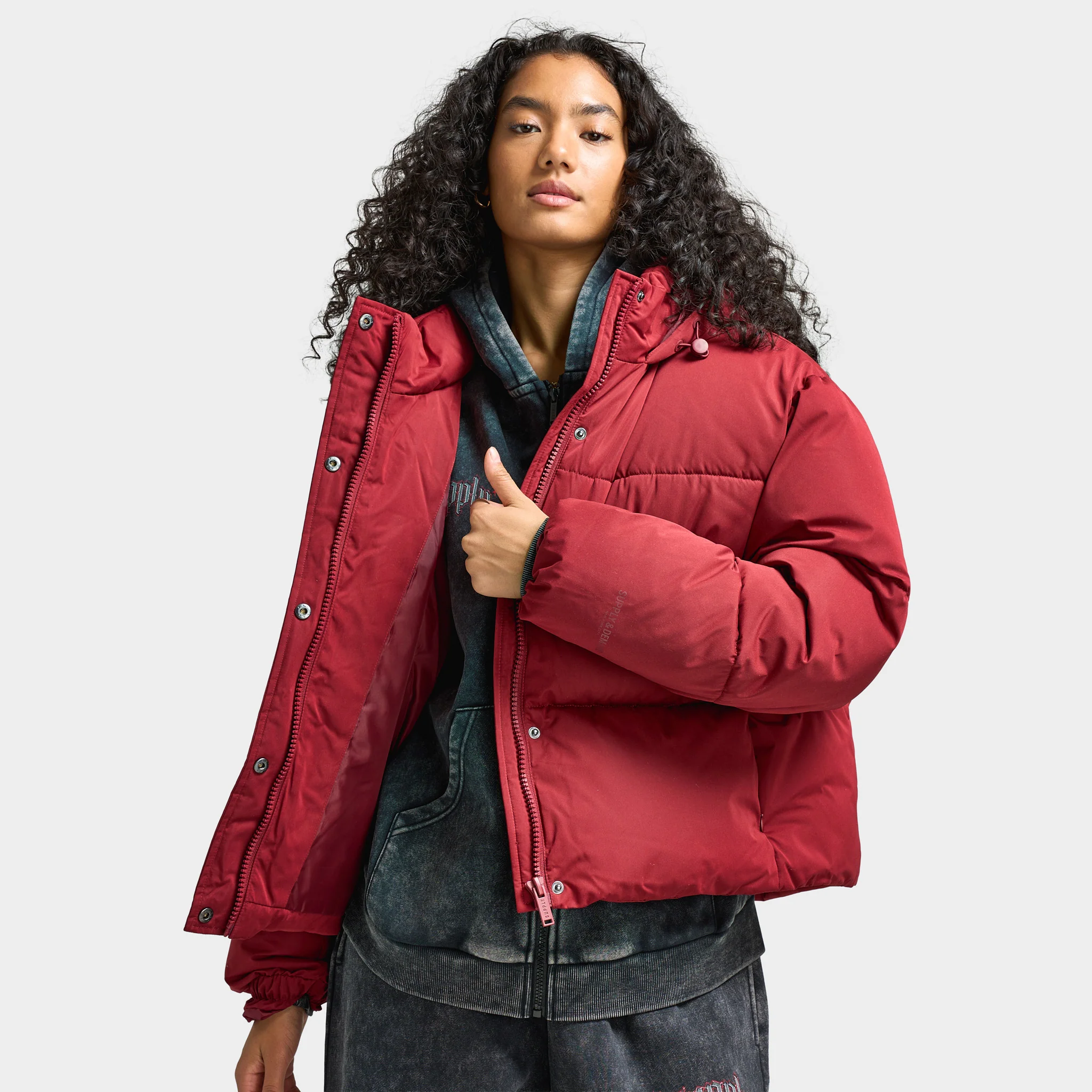 Supply & Demand Women's Macy Jacket / Pomegranate - Image 4
